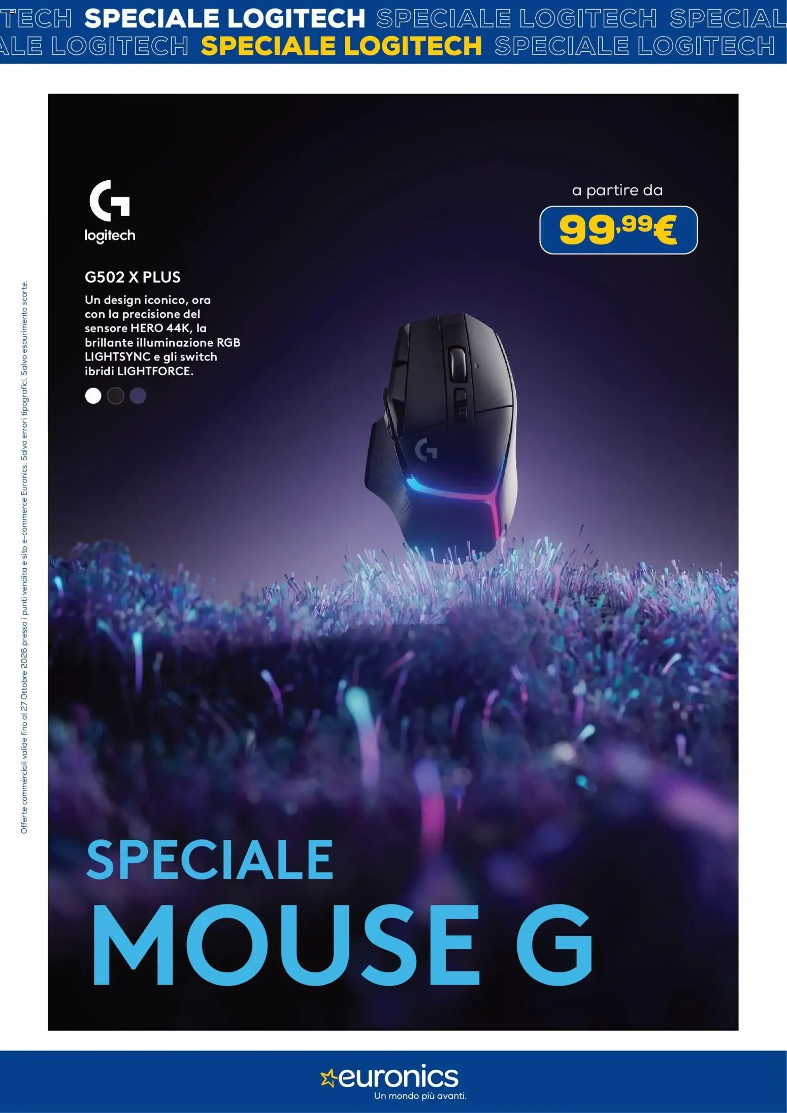 Euronics Tech: Speciale Logitech e iPad da 22 ottobre a 27 ottobre di 2026 - Pagina del volantino 3
