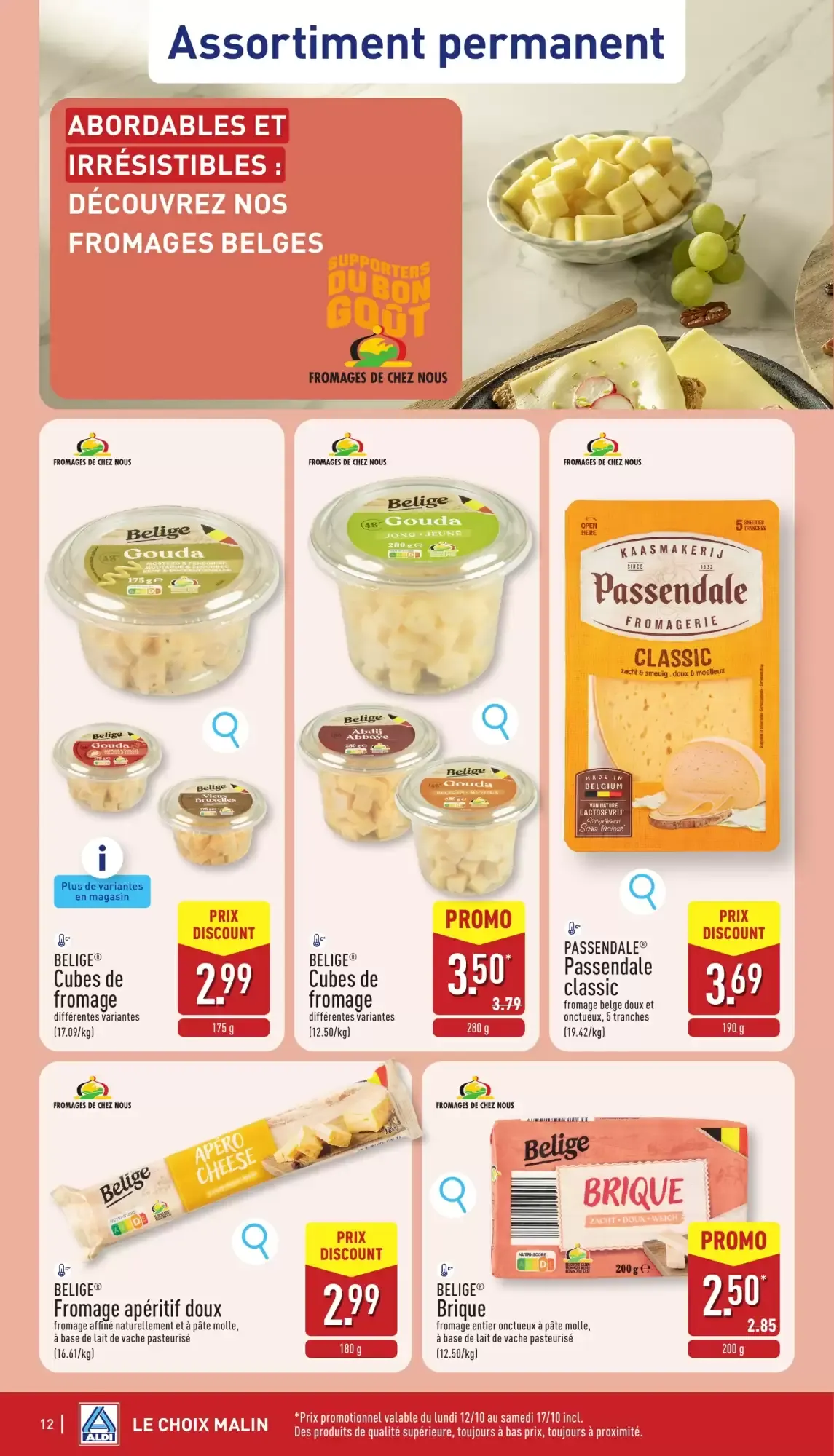 ALDI LE CHOIX MALIN van 12 oktober tot 17 oktober 2026 - folder pagina 12