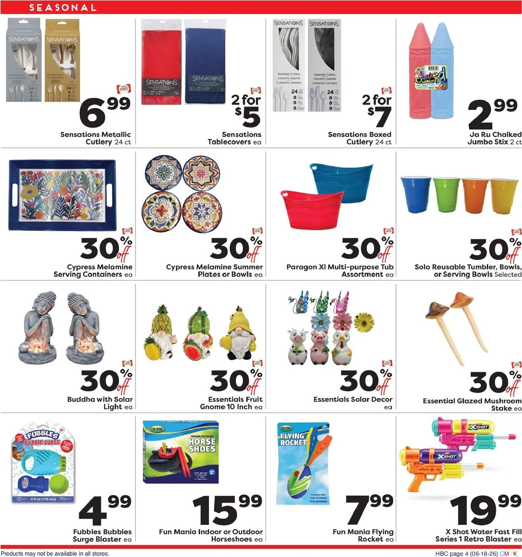 Weekly ad Current Weis Markets - Monthly Home leaflet valid from Thursday 06/18/2026 to Wednesday 07/15/2026 from June 18 to July 15 2026 - Page 4