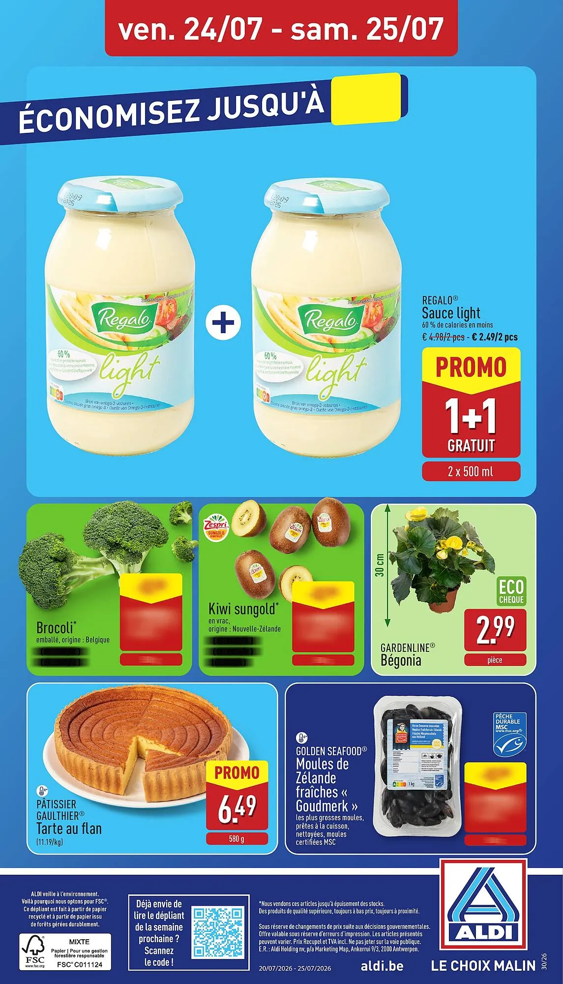 ALDI Dépliant 20/07 - 25/07 van 20 juli tot 25 juli 2026 - folder pagina 34