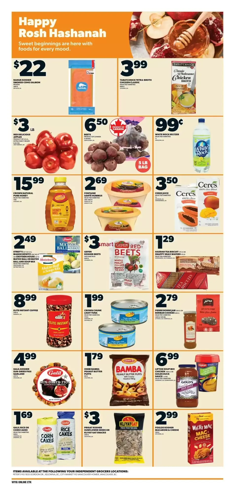 Independent Grocer - Labour Day long weekend flyer from September 3 to September 9 2026 - flyer page 11
