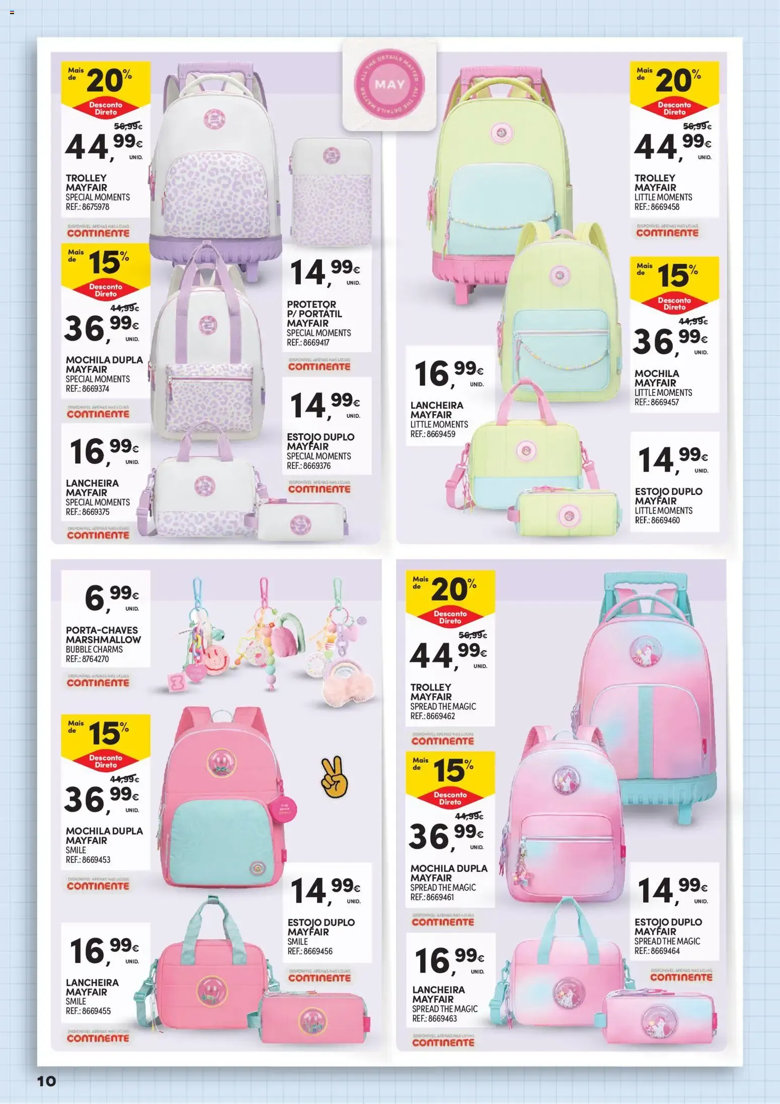 Folheto Continente Regresso às Aulas Na escola de toda a gente » de 11/08/2026 - 20/09/2026 de 11 de agosto até 20 de setembro 2026 - Pagina 10