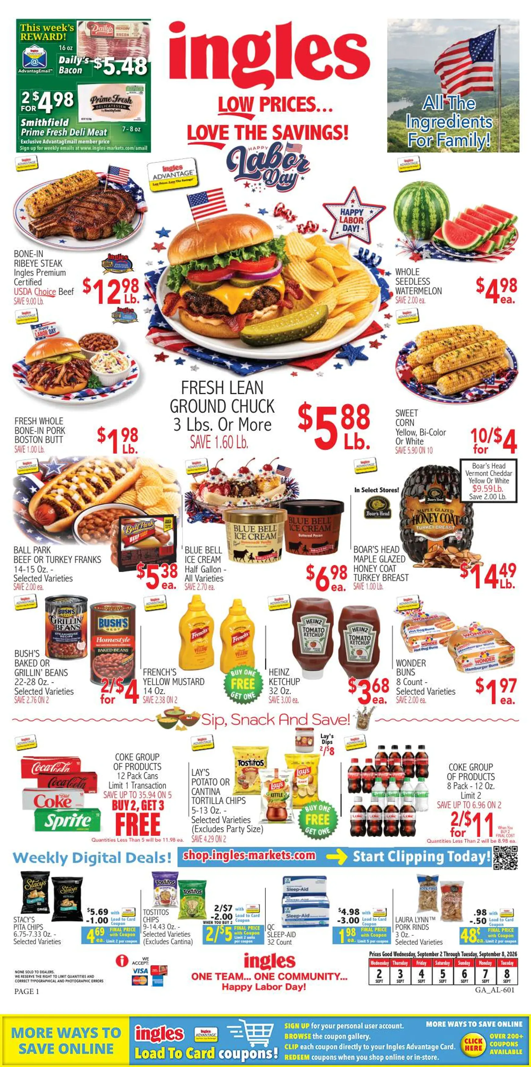 Weekly ad Current Ingles Markets leaflet valid from Wednesday 09/02/2026 to Tuesday 09/08/2026 from September 2 to September 8 2026 - Page 2