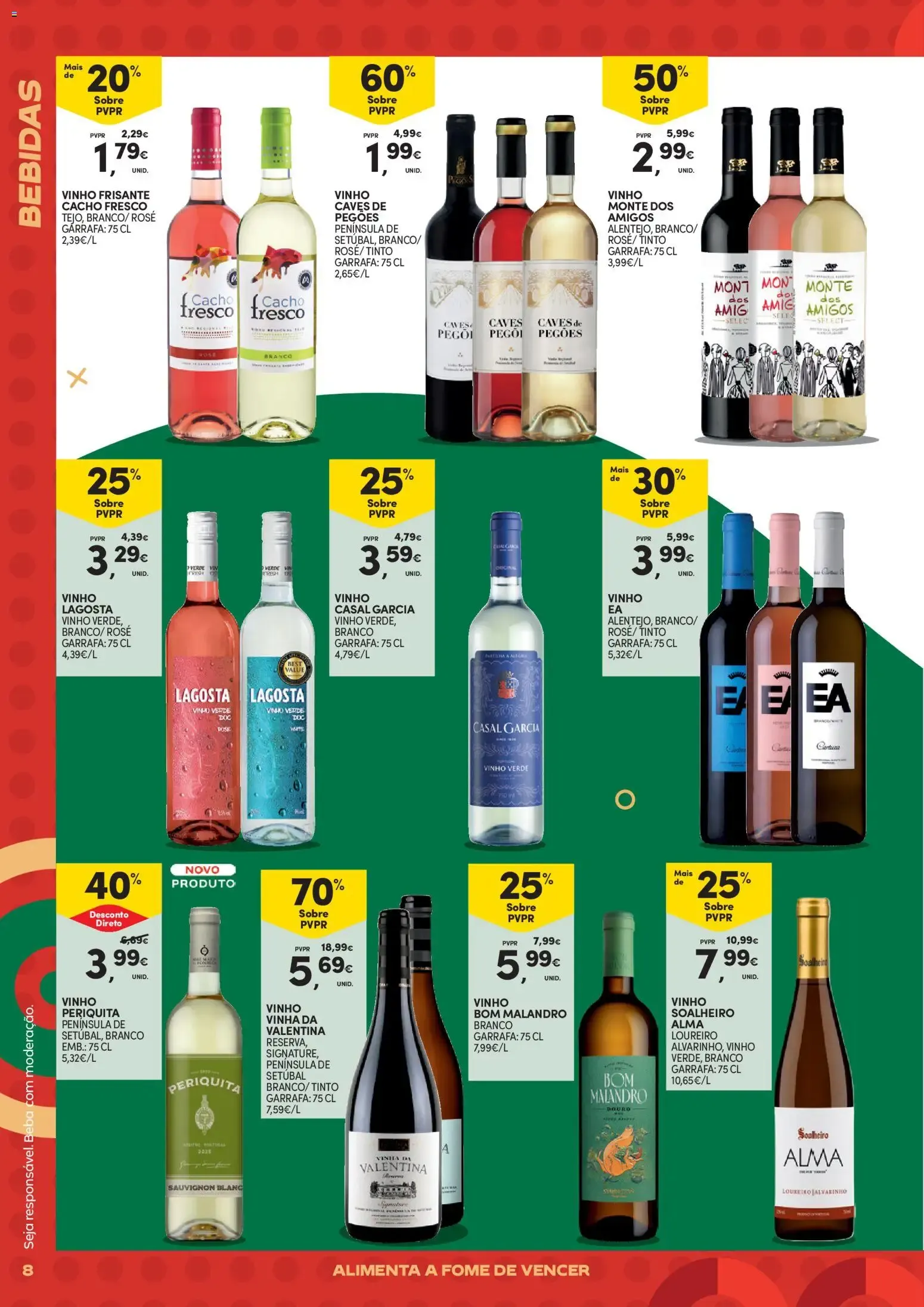Folheto Continente - Futebol Alimenta a fome de vencer » de 09/06/2026 - 21/06/2026 de 9 de junho até 21 de junho 2026 - Pagina 8