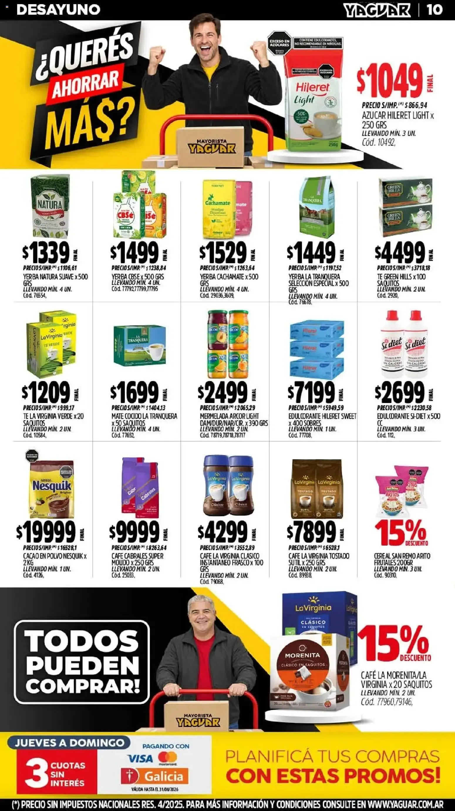 Ofertas de AGOSTO RINDE MÁS! 24 de agosto al 30 de agosto 2026 - Página 10 del catálogo