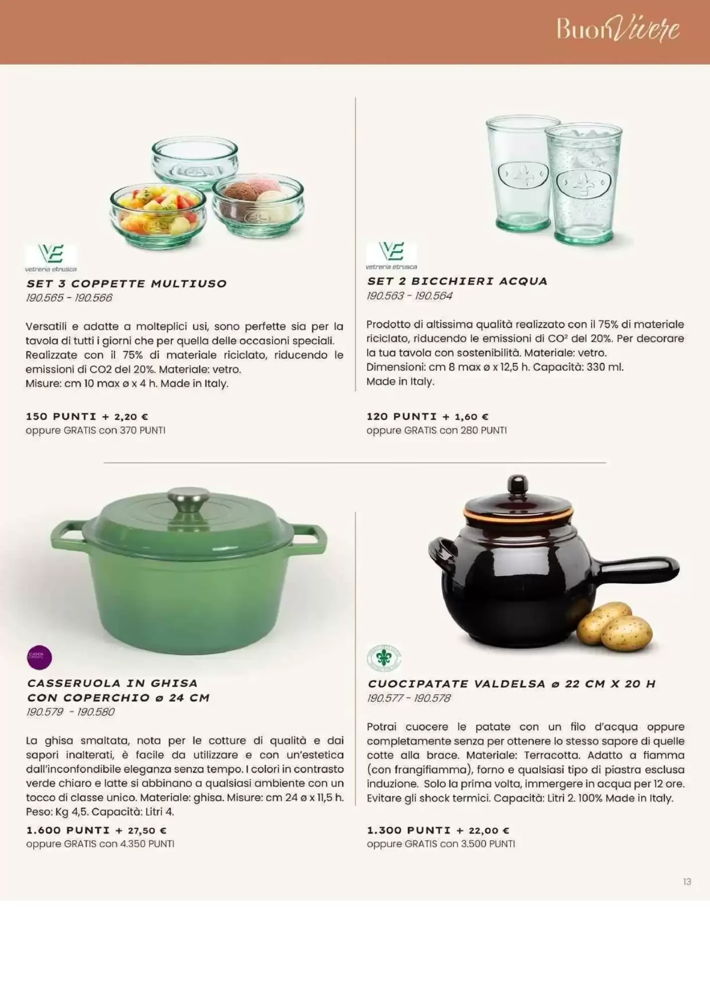 Bottega Verde Toscana Buon Vivere - Programma fedeltà da 5 giugno a 31 dicembre di 2027 - Pagina del volantino 13