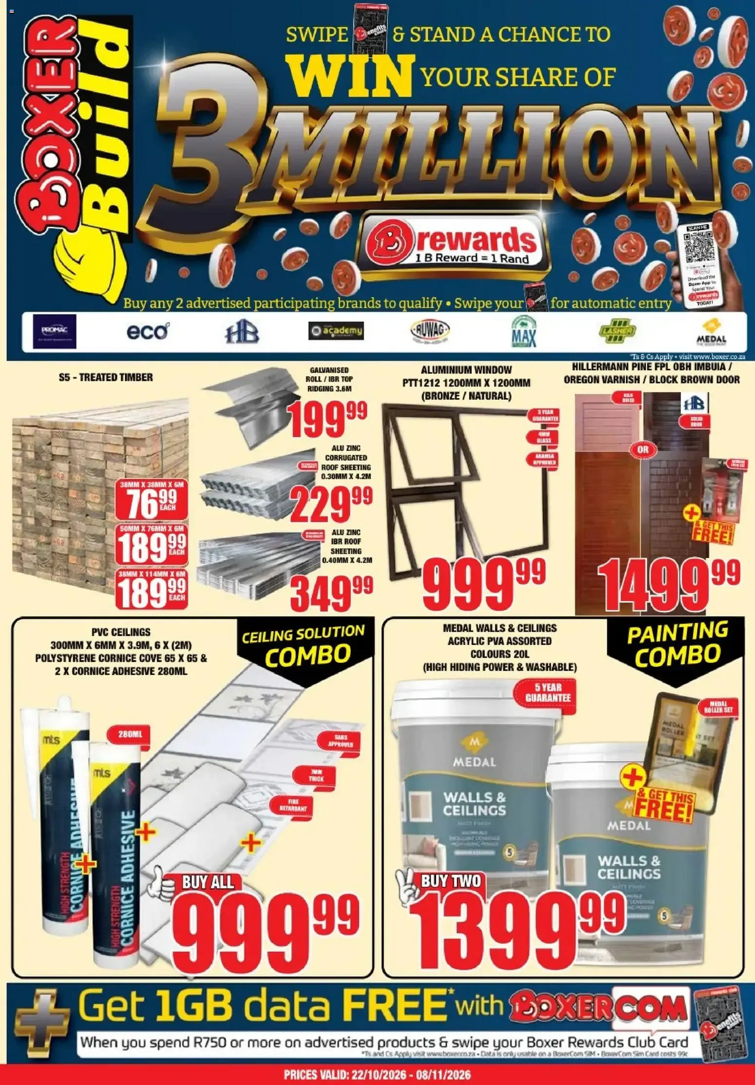 Boxer Build (22/10/2026 - 08/11/2026) Online from 22 October to 8 November 2026 - Catalogue Page 1
