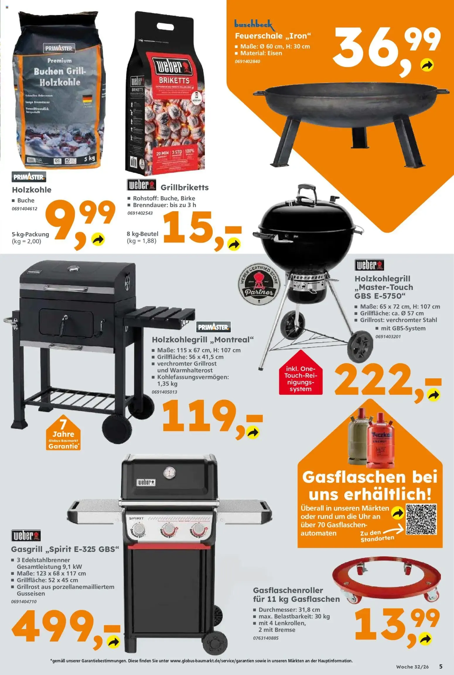 Globus Baumarkt Prospekt (ab 03.08.2026) zum Blättern von 3. August bis 8. August 2026 - Prospekt seite 5