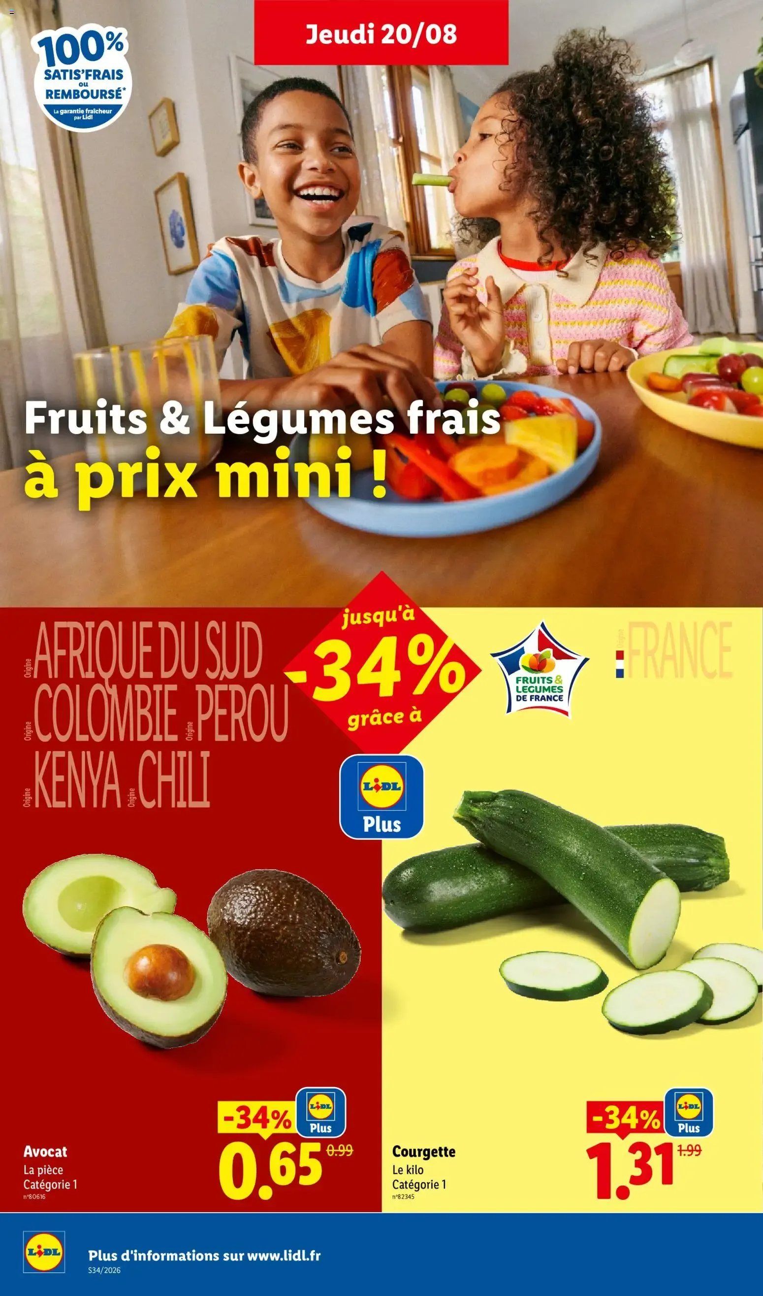 LIDL: La rentrée des économies! du 20 août au 26 août 2026 - Catalogue page 2