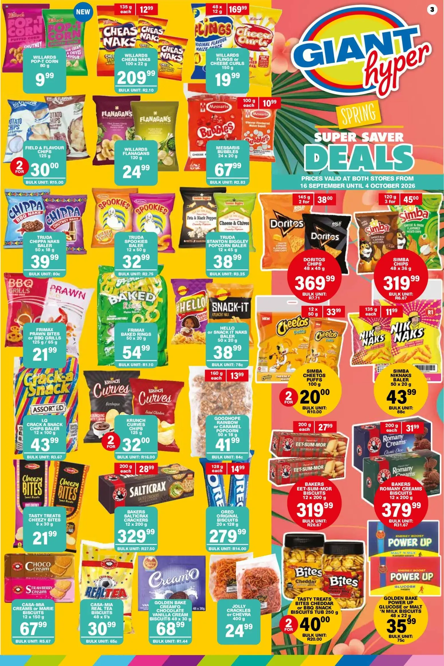 Giant Hyper Specials (16/09/2026 - 04/10/2026) Online from 16 September to 4 October 2026 - Catalogue Page 3