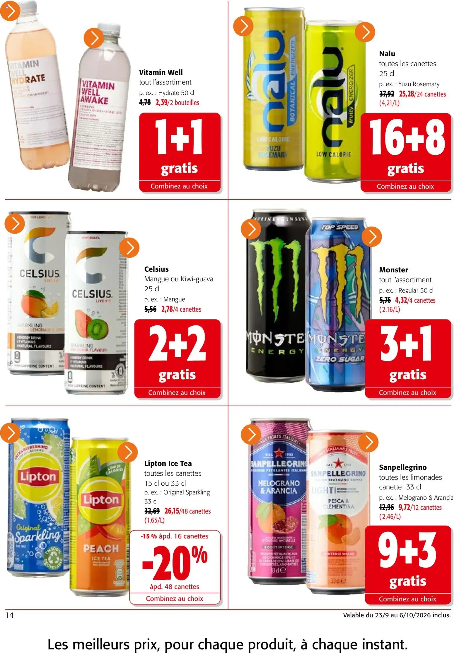 Colruyt catalogue à partir du 23/09/2026 - promo en ligne du 23 septembre au 6 octobre 2026 - Catalogue page 14