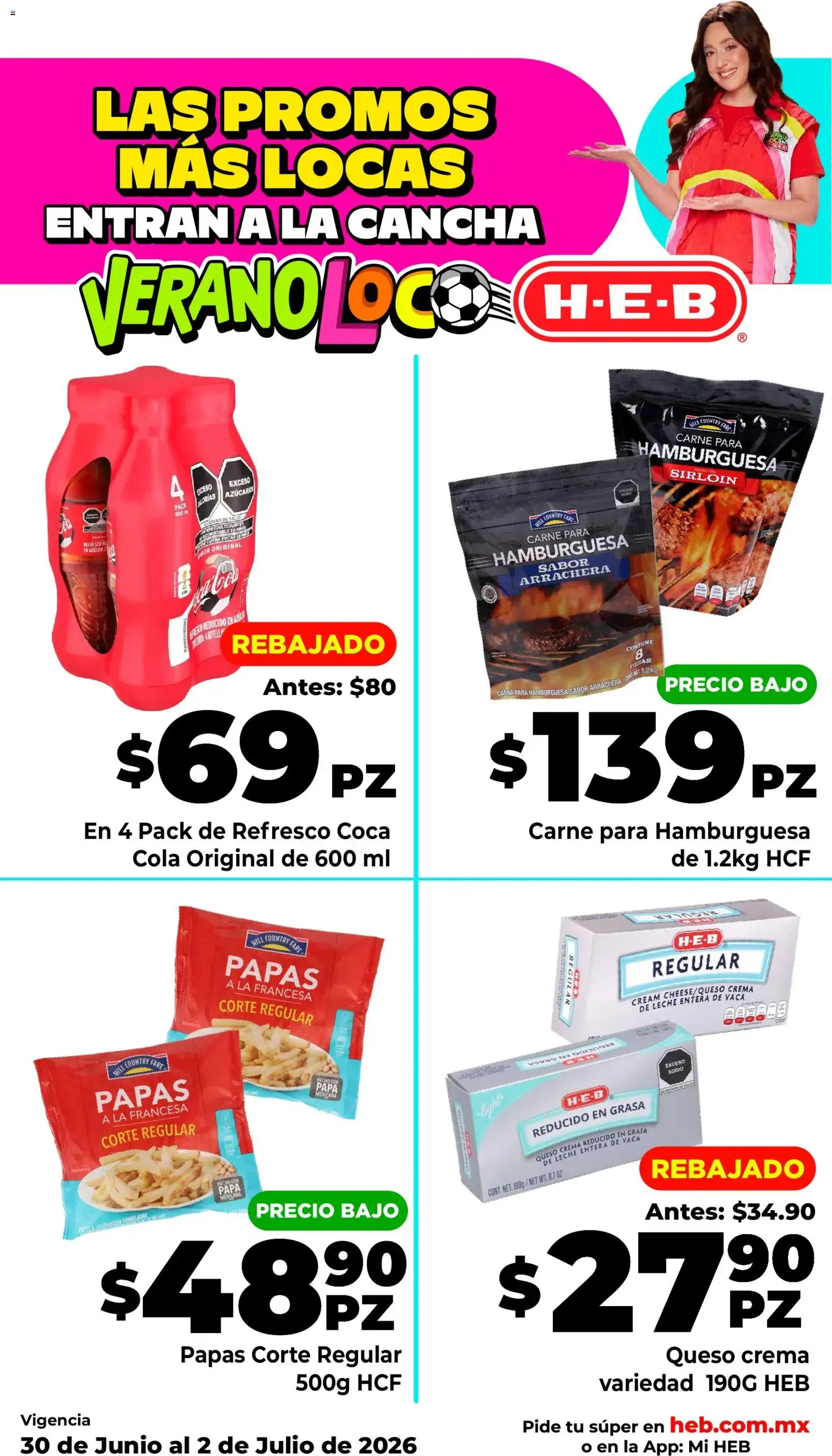 Catálogo de H-E-B folleto Las promos más locas (30/06/2026 - 02/07/2026) - catálogo en línea 30 de junio al 2 de julio 2026 - Pagina 4