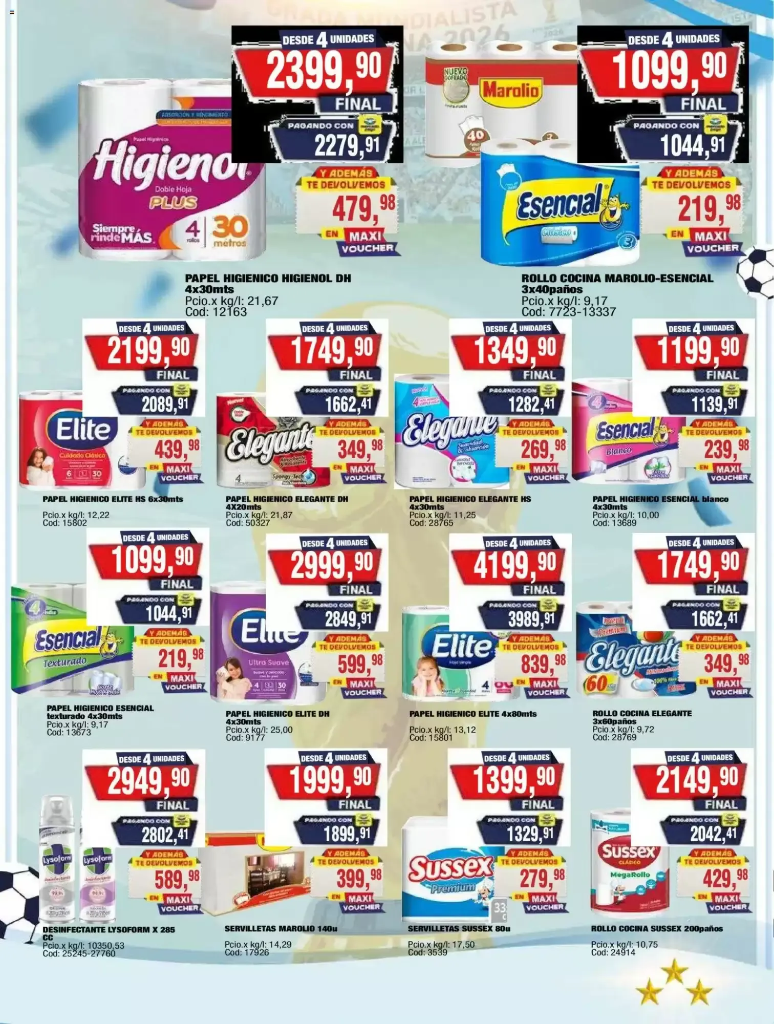 Ofertas de Brochure Supermercado Mayorista Maxiconsumo 13 de julio al 19 de julio 2026 - Página 28 del catálogo