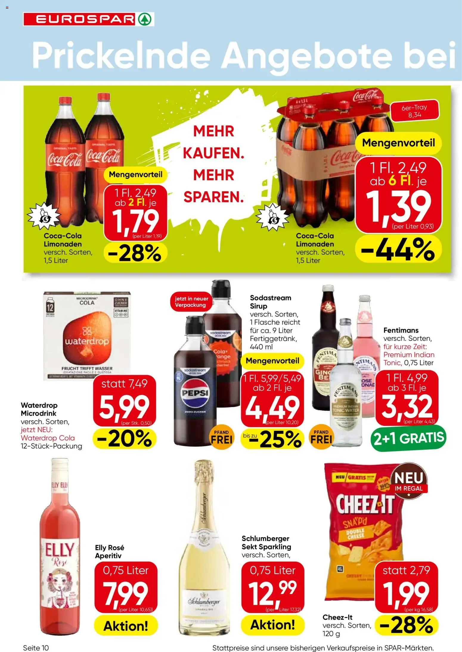Eurospar Flugblatt von 13.08.2026 - Aktuelle Angebote von 13. August bis 26. August 2026 - Flugblätt seite  10