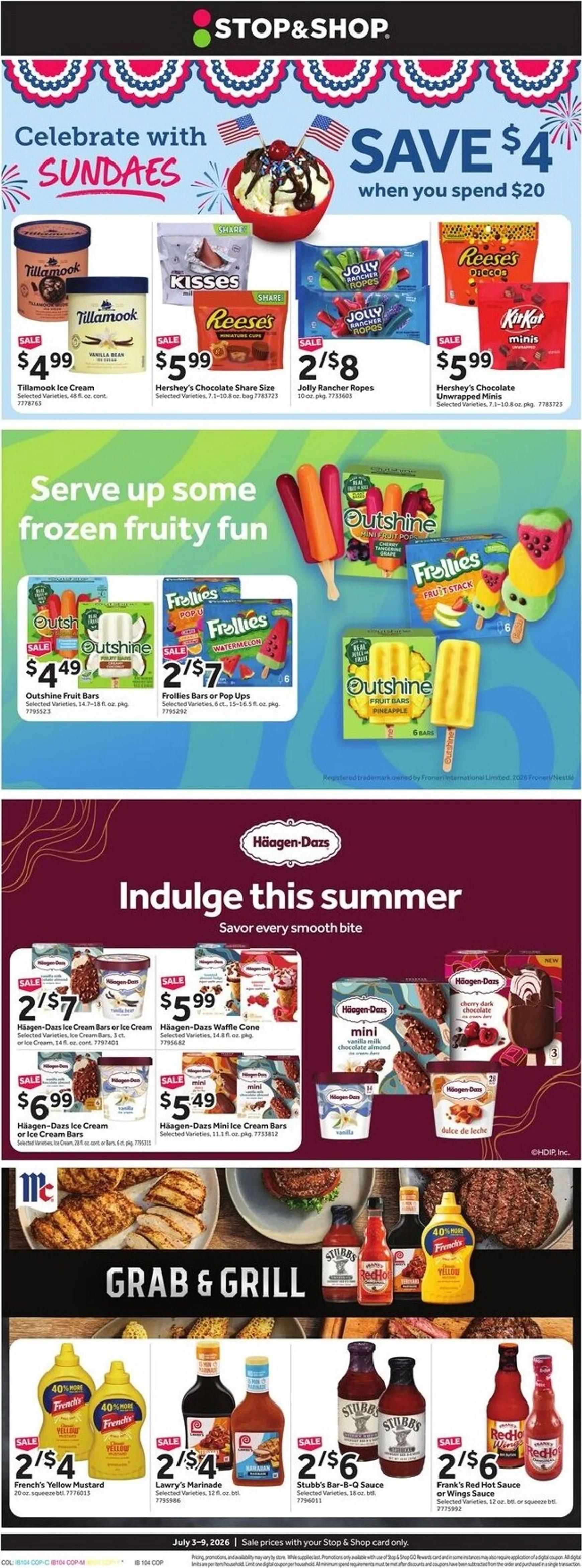 Weekly ad Current Stop and Shop leaflet valid from Friday 07/03/2026 to Thursday 07/09/2026 from July 3 to July 9 2026 - Page 11