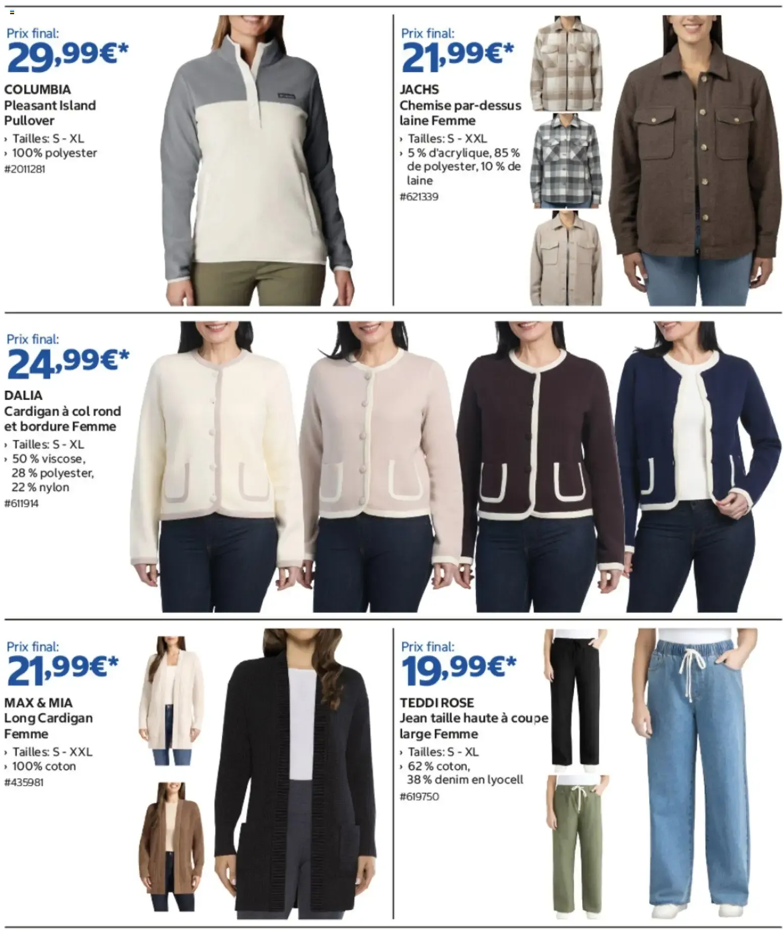Costco Mode automne : femmes, hommes et enfants à partir du 14/09/2026 - promo en ligne du 14 septembre au 27 septembre 2026 - Catalogue page 2