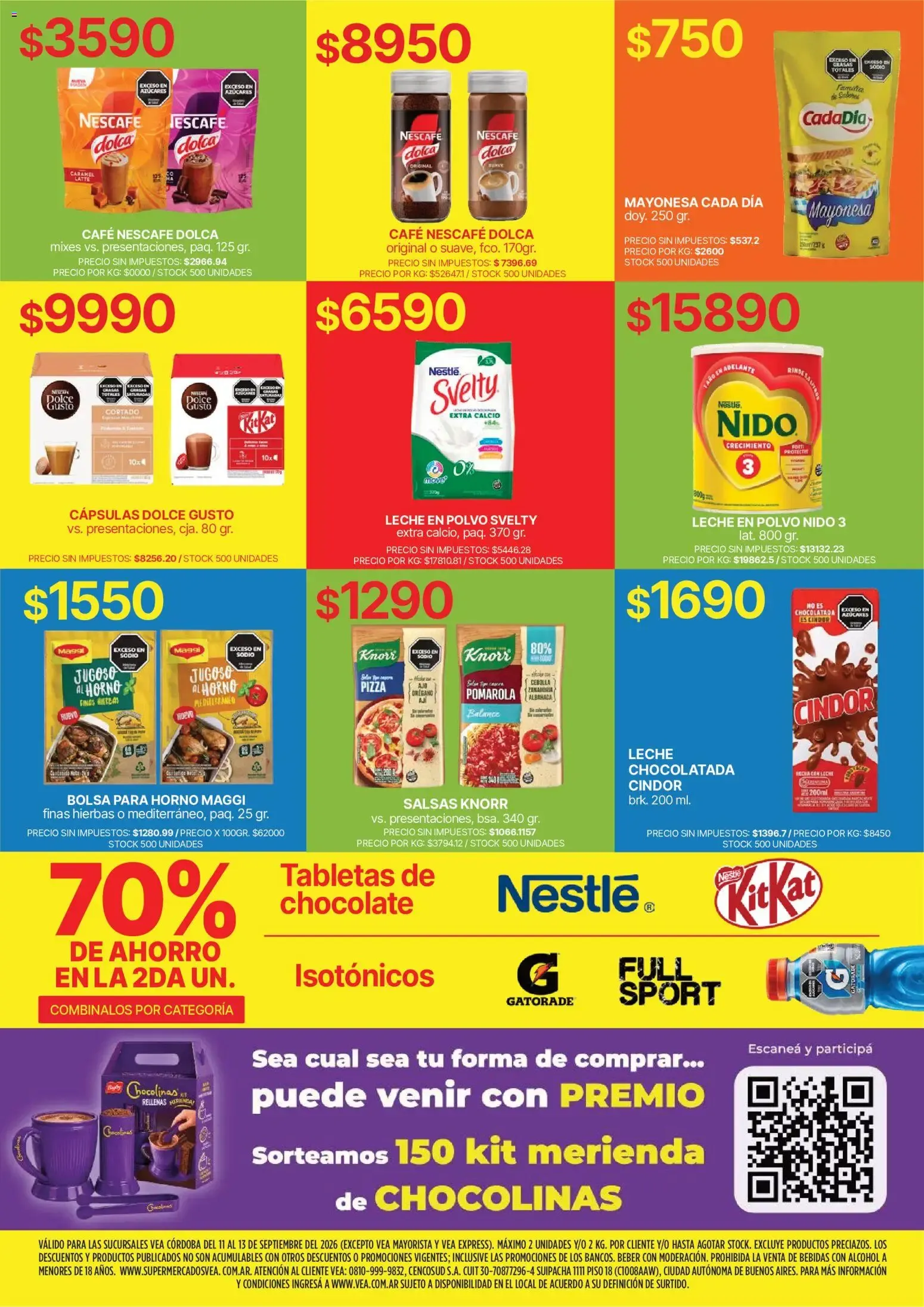 Ofertas de Vea - Fin de semana de ahorro | Córdoba del 11/09/2026 - 13/09/2026 11 de septiembre al 13 de septiembre 2026 - Página 6 del catálogo