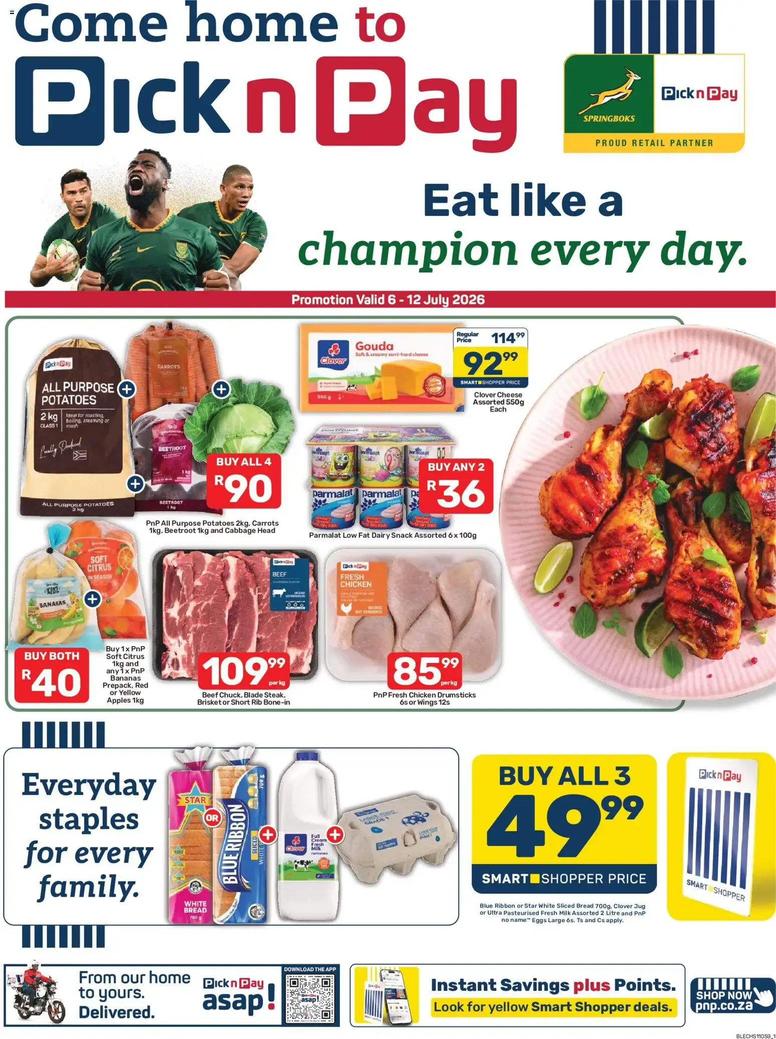 Pick n Pay Eastern Cape - Weekly Specials (06/07/2026 - 12/07/2026) Online from 6 July to 12 July 2026 - Catalogue Page 1