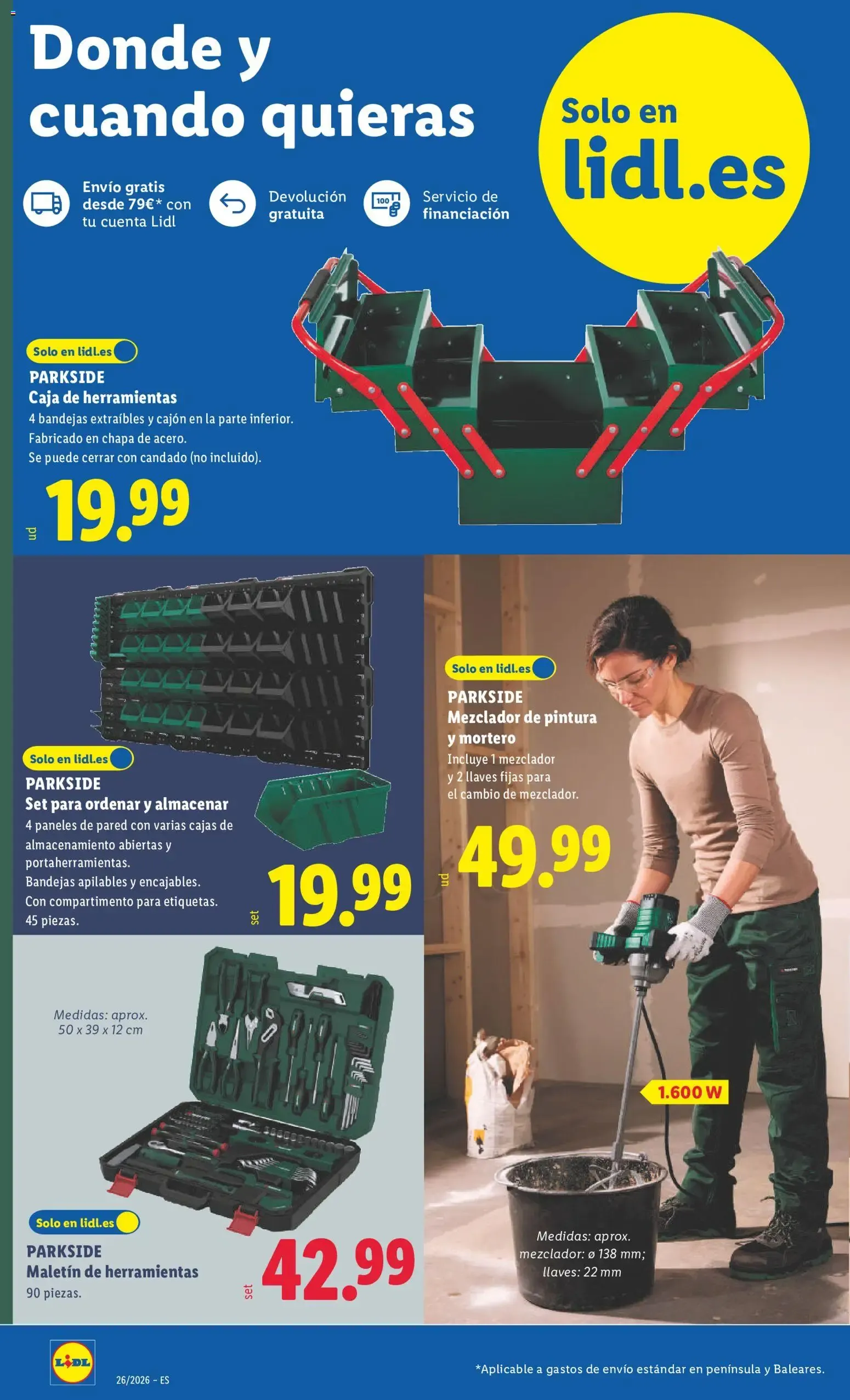 Catálogo de Lidl folleto de bazar del 22/06/2026 | Ofertas 22 de junio al 28 de junio 2026 - Página 4