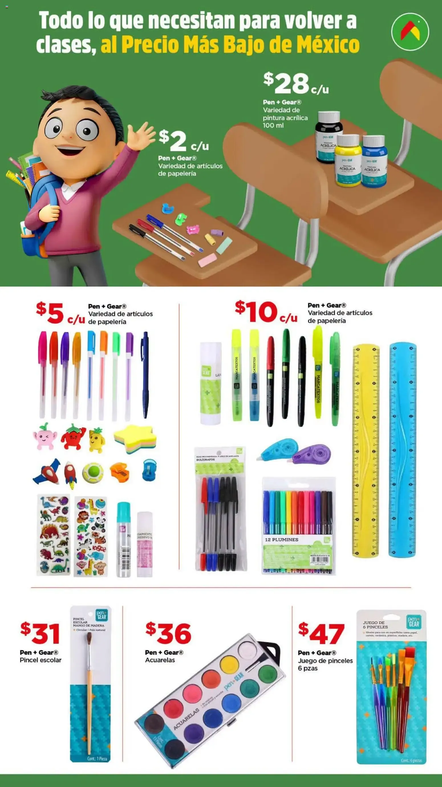 Catálogo de Bodega Aurrerá folleto Back to School (10/07/2026 - 16/09/2026) - catálogo en línea 10 de julio al 16 de septiembre 2026 - Pagina 2