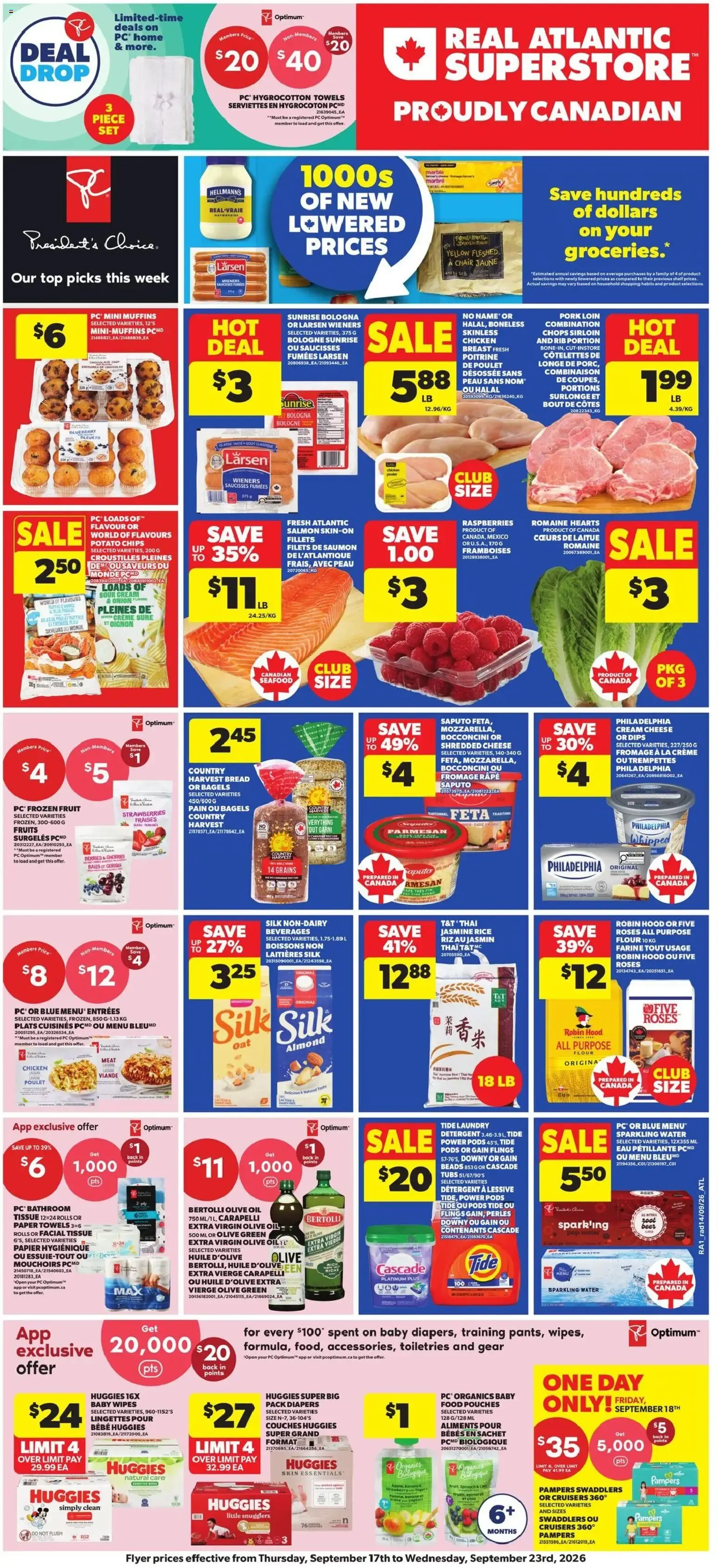 Atlantic Superstore weekly flyer / circulaire from Sep 17, 2026 > weekly specials & deals from September 17 to September 23 2026 - flyer page 2