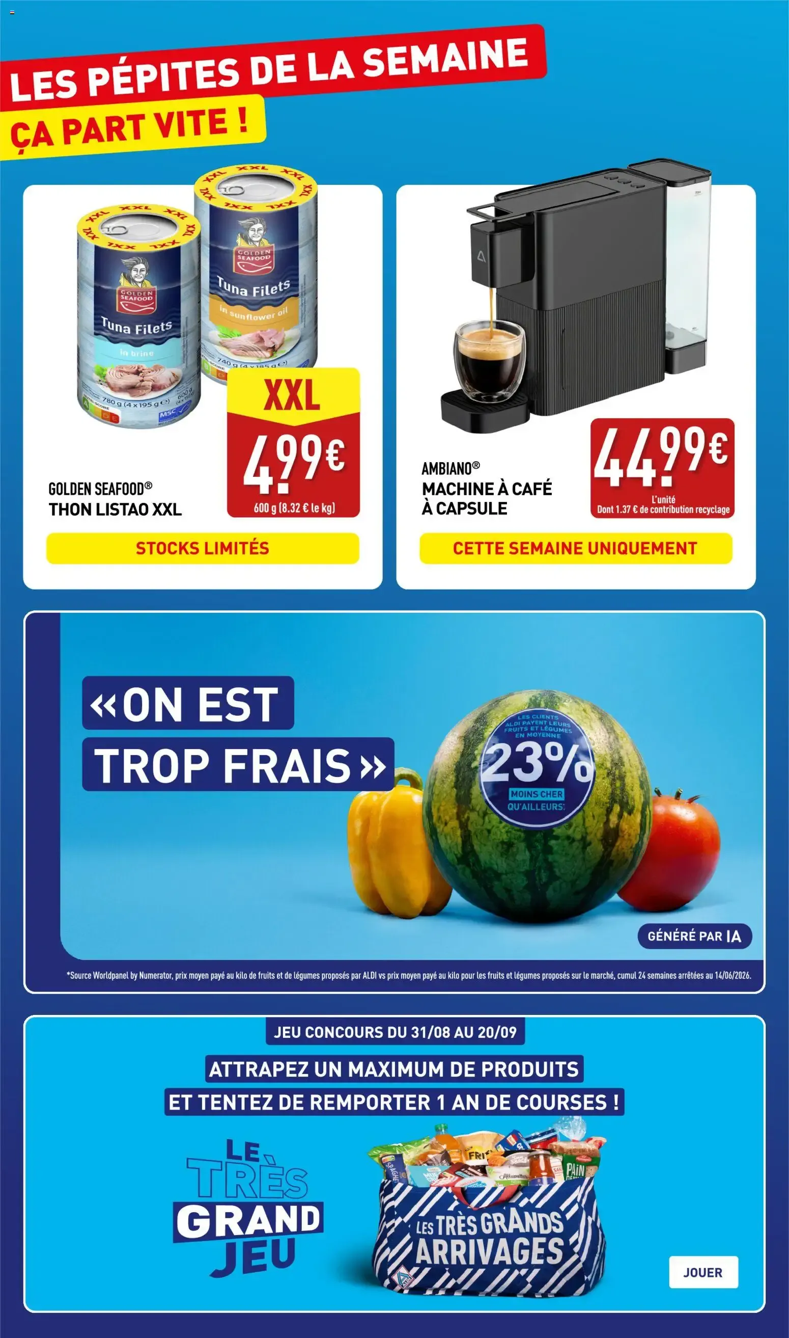 LES TRÈS GRANDS ARRIVAGES du 1 septembre au 7 septembre 2026 - Catalogue page 2