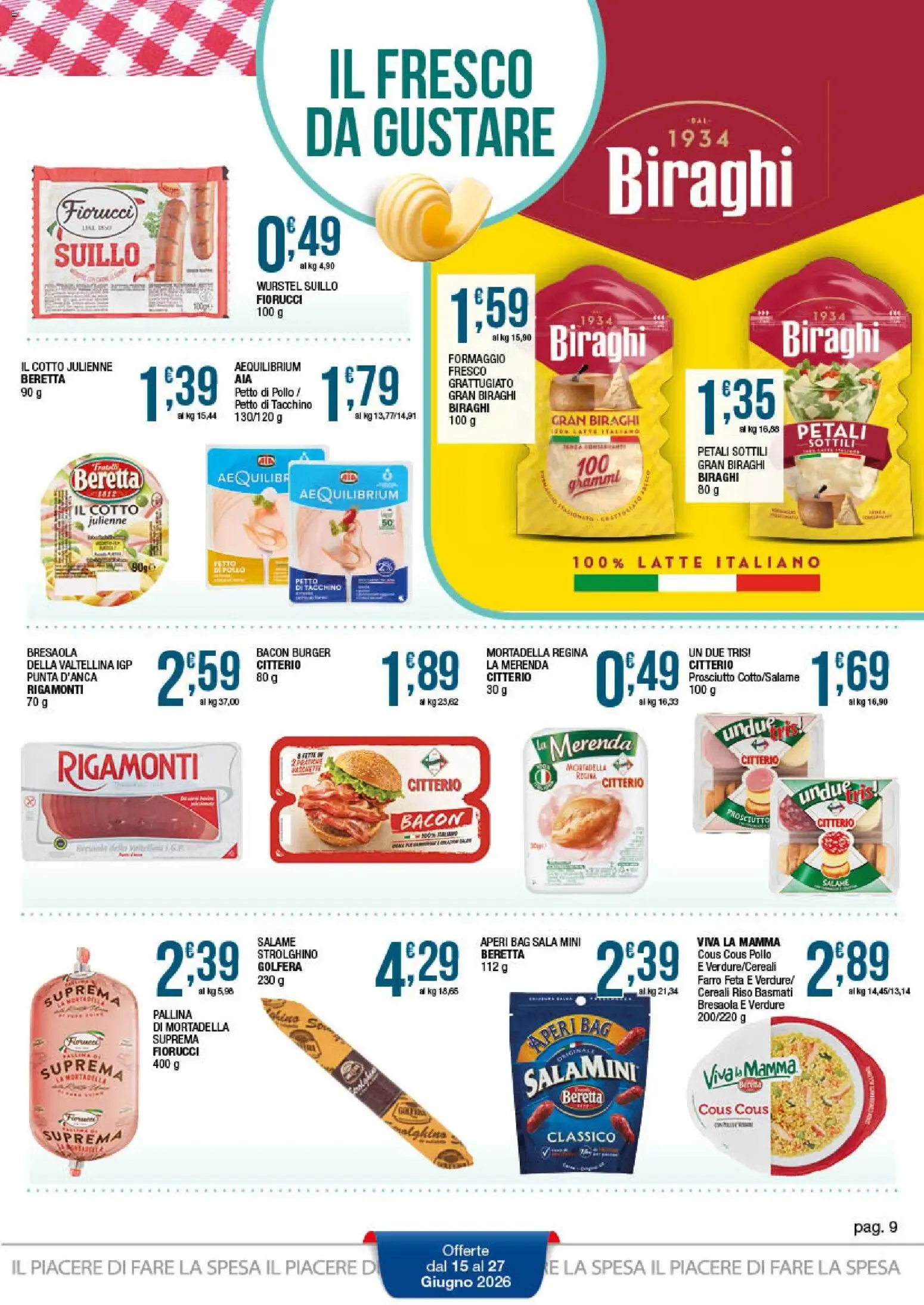 Sidis volantino dal 15/06/2026 - online Offerte da 15 giugno a 27 giugno di 2026 - Pagina del volantino 9