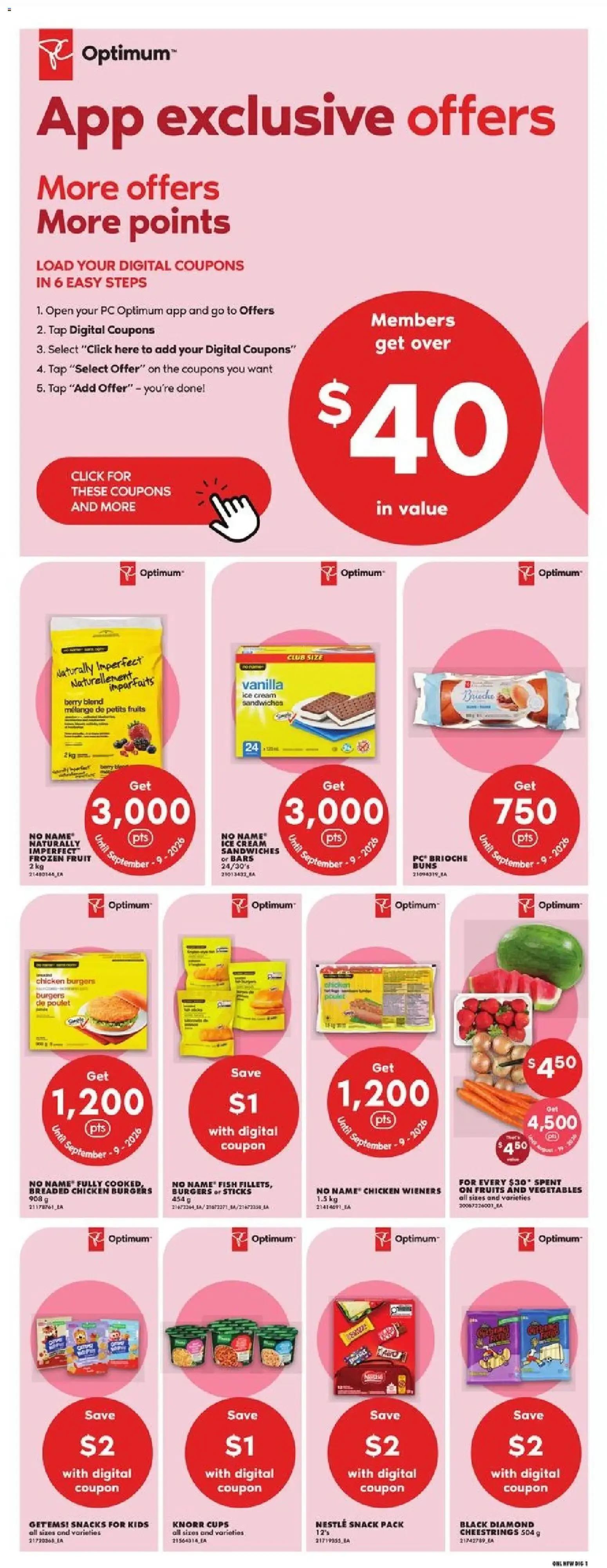 No Frills weekly flyer - AB from Aug 13, 2026 > weekly specials & deals from August 13 to August 19 2026 - flyer page 9