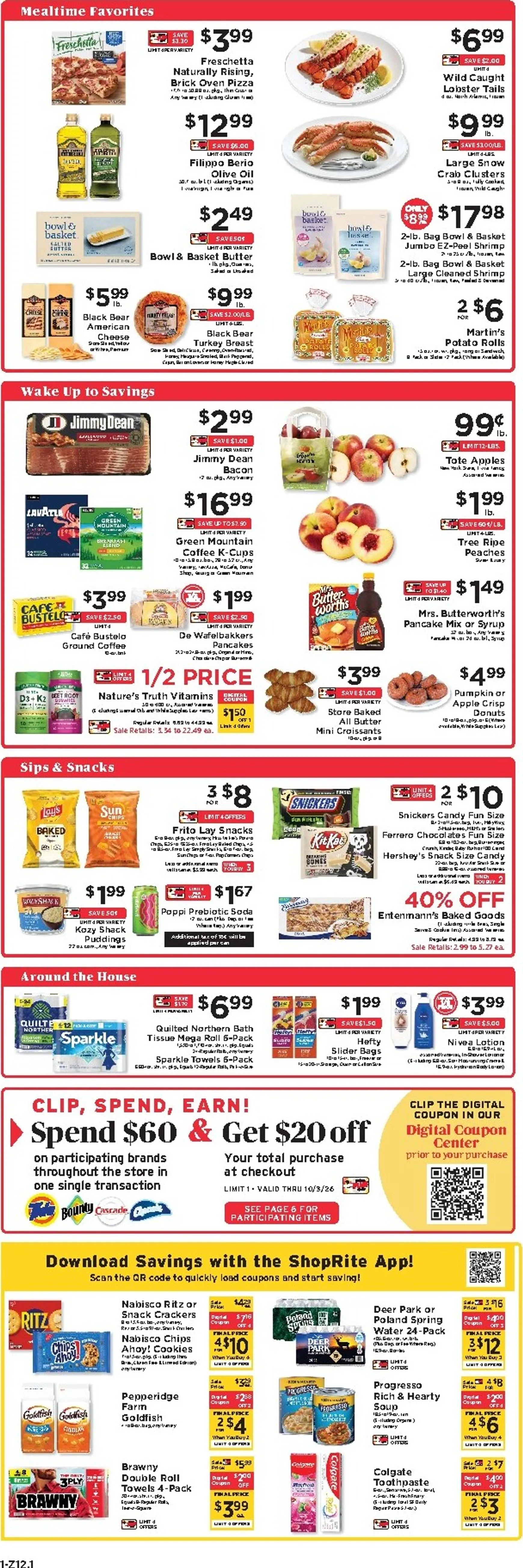 Weekly ad Current ShopRite leaflet valid from Sunday 09/27/2026 to Saturday 10/03/2026 from September 27 to October 3 2026 - Page 2