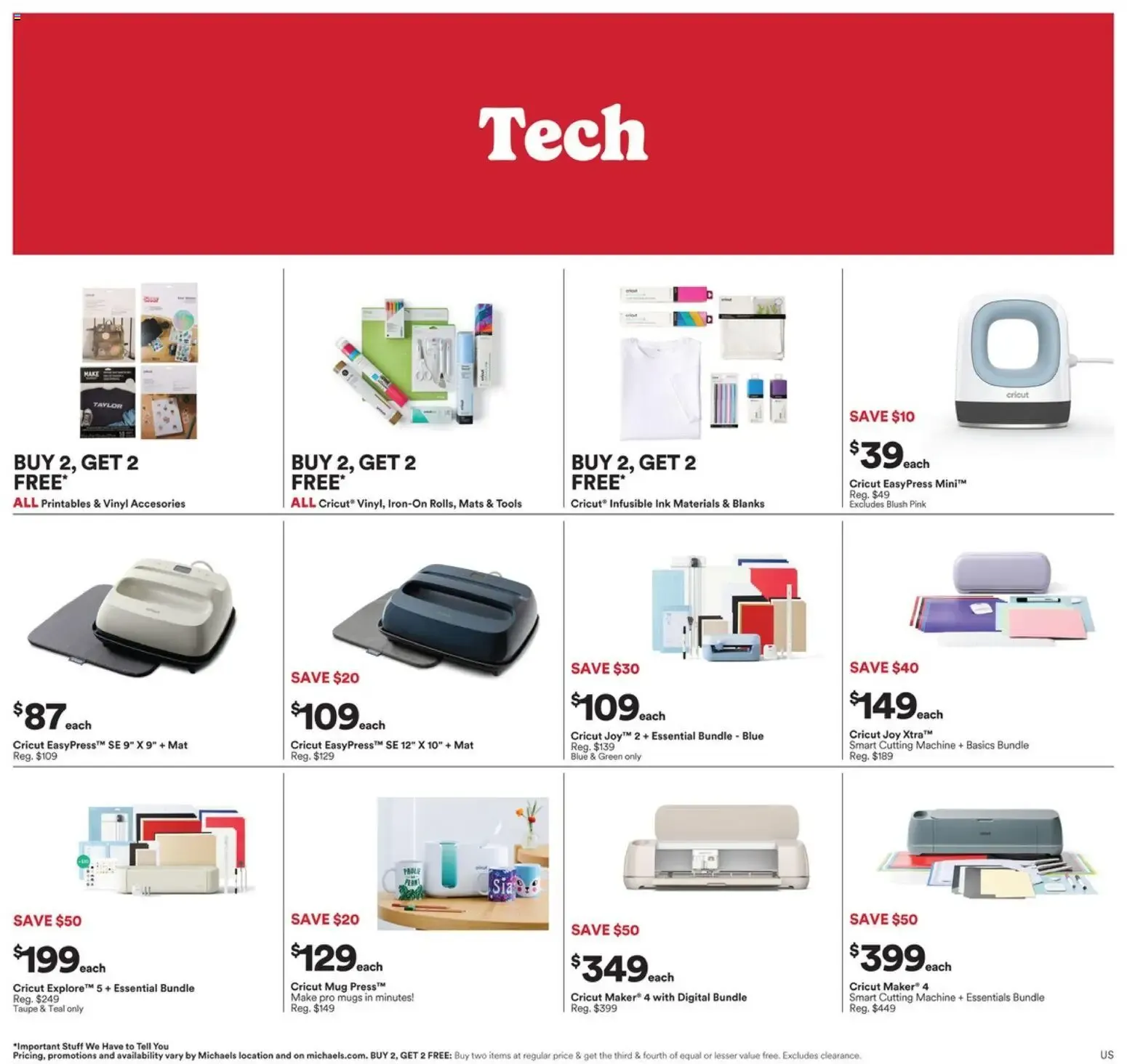 Michaels Clearance EVENT from July 12 to July 18 2026 - flyer page 4