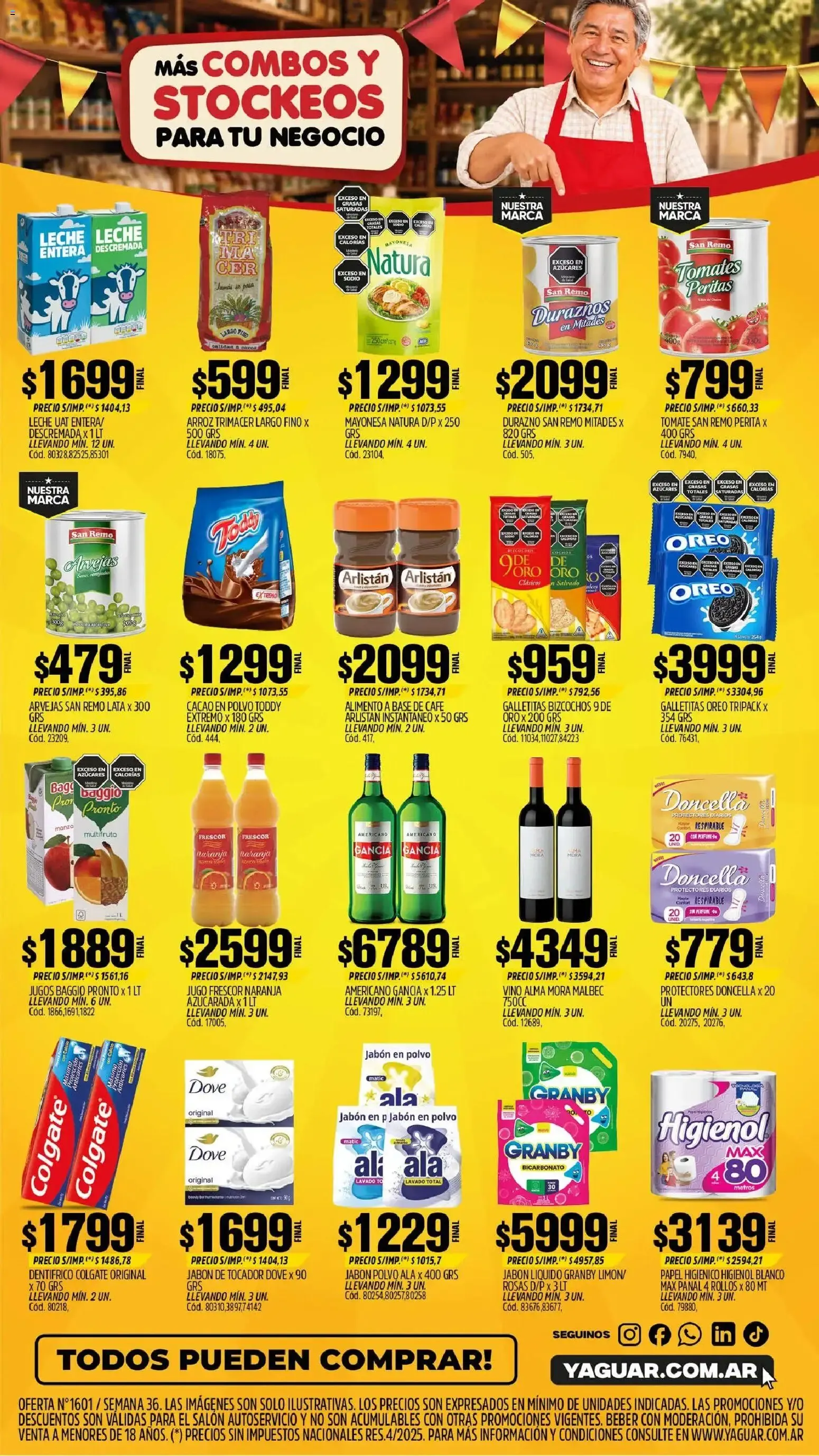 Ofertas de Yaguar - Oferta Semanal Santa Fé del 31/08/2026 - 06/09/2026 31 de agosto al 6 de septiembre 2026 - Página 2 del catálogo