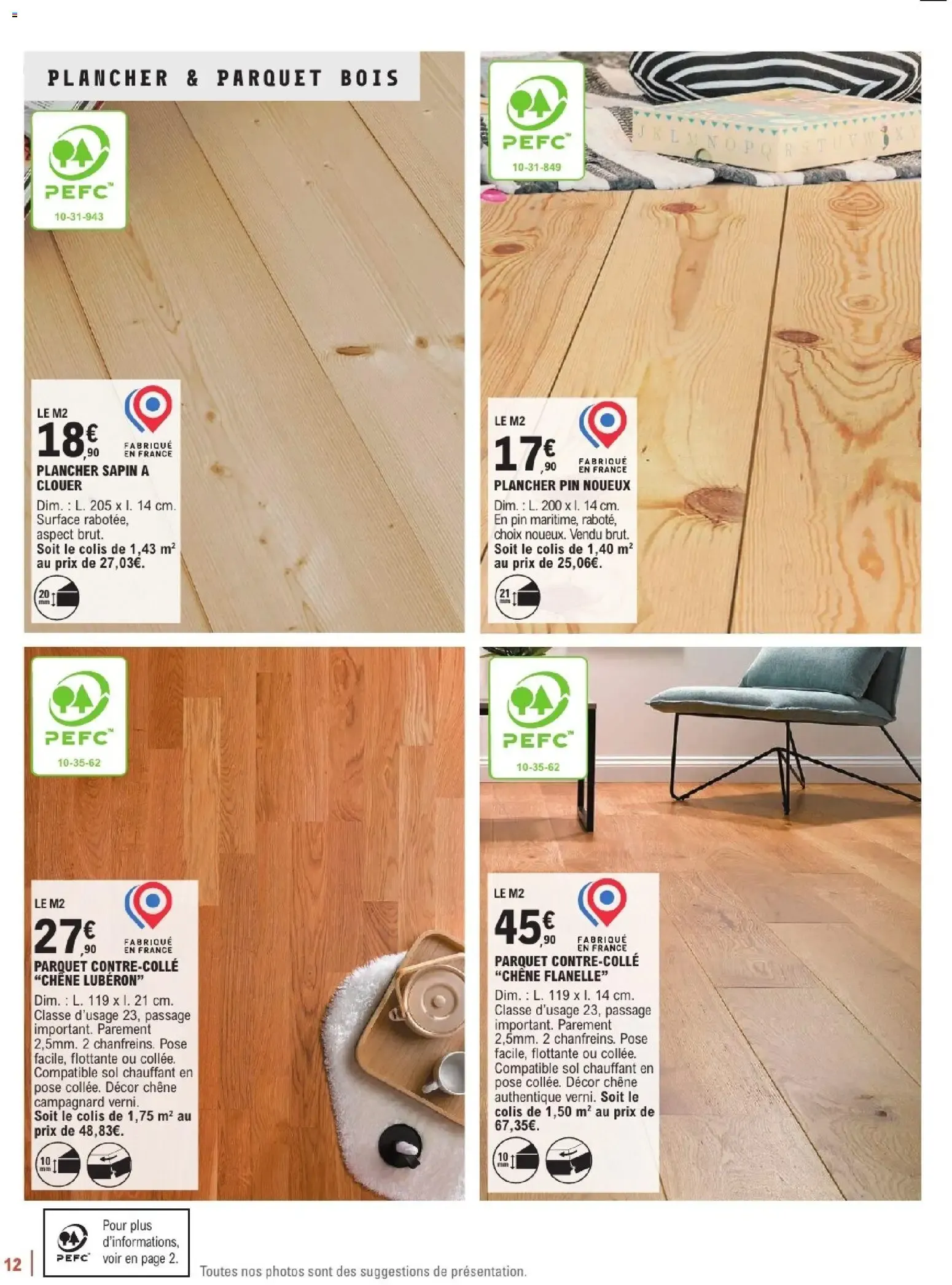 Brico E.Leclerc - Guide aménagement intérieur à partir du 06/01/2026 - promo en ligne du 6 janvier au 7 février 2026 - Catalogue page 12