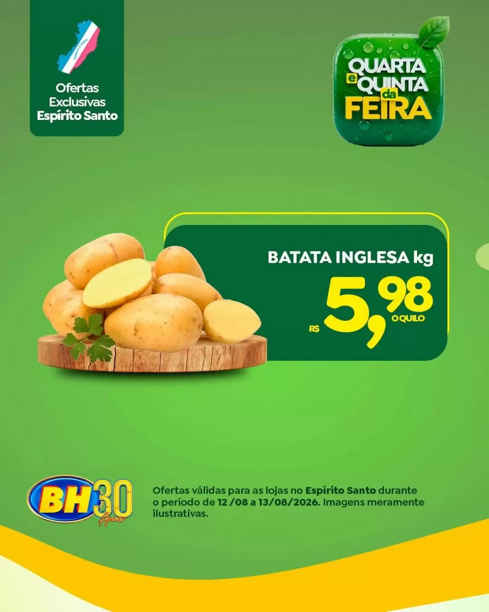 Encarte de Quarta e Quinta da Feira Supermercados BH 12 de agosto até 13 de agosto 2026 - Pagina 3