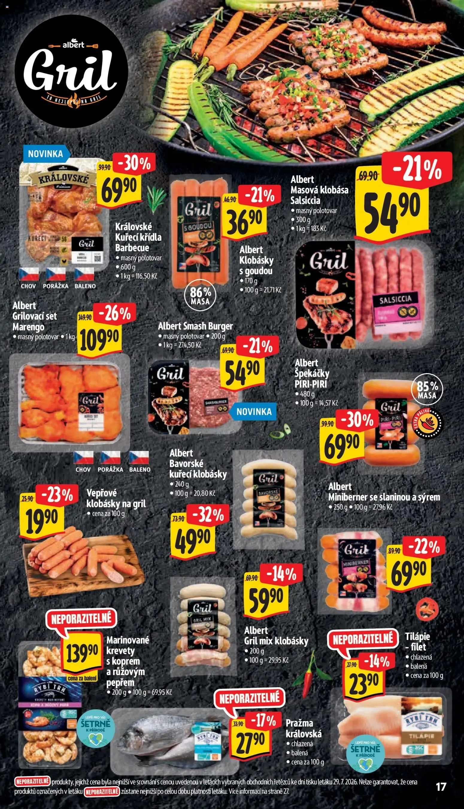 Albert leták - Hypermarket - Strakonice od 05.08.2026 - Akční leták - 5. srpna 11. srpna 2026 - Page 27
