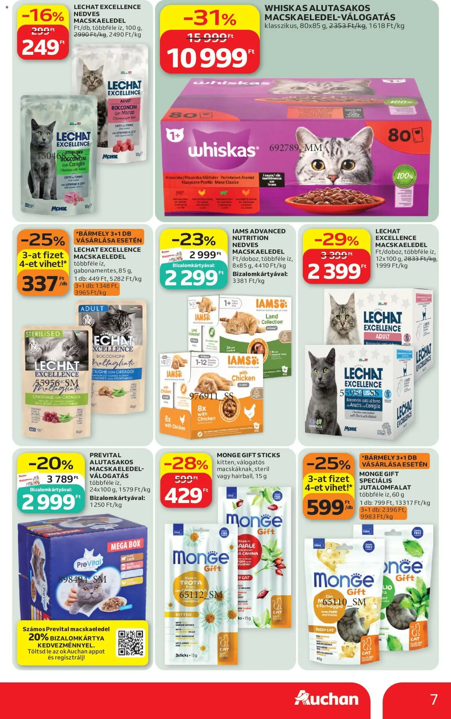 Katalógus Auchan Hipermarket: Ofertas Día Mundial de los Animales szeptember 24.-tól október 7.-ig 2026. - Oldal 7