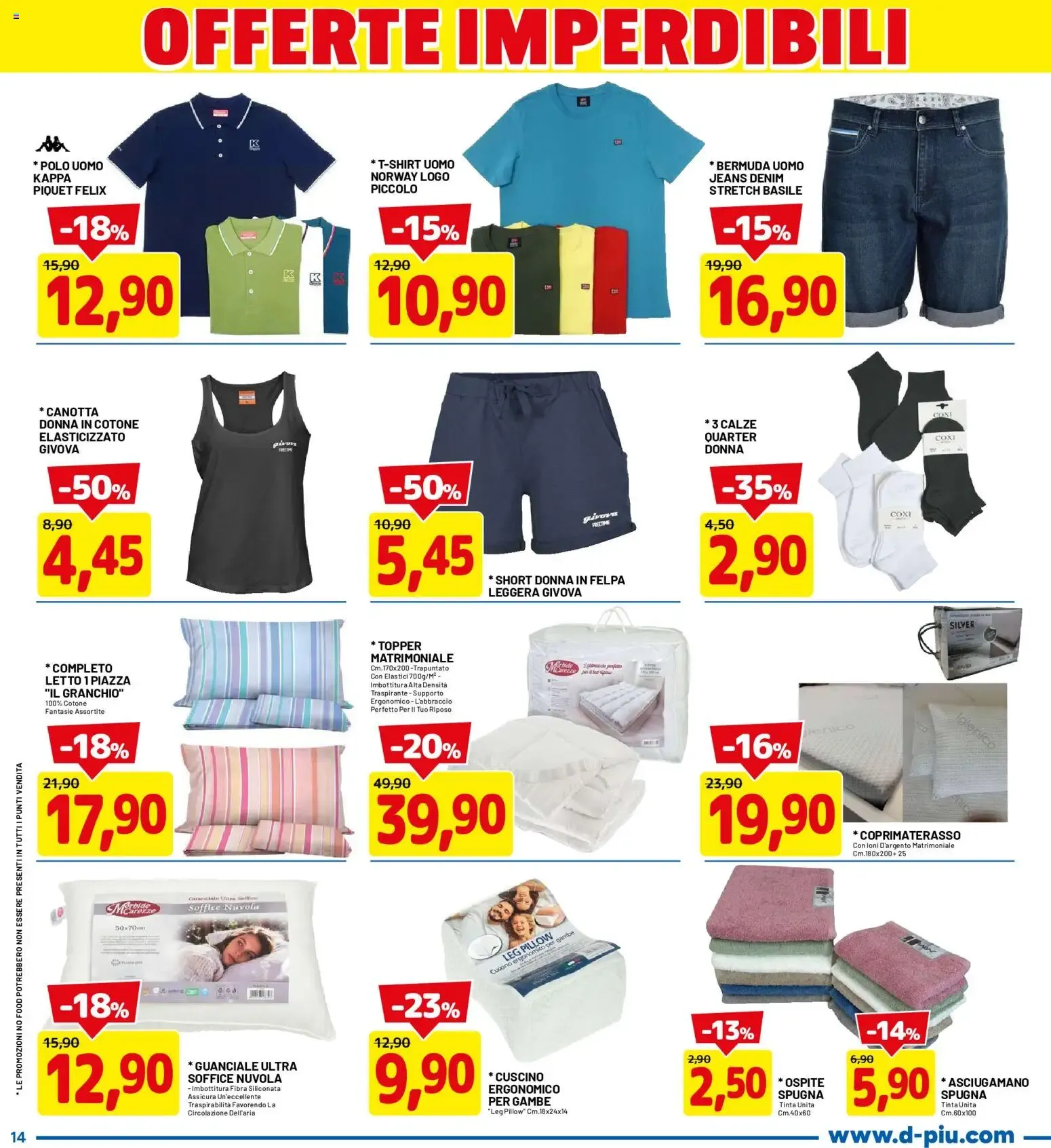 Nuovo D Più volantino dal 03/08/2026 > offerte anteprima 🛍️ da 3 agosto a 16 agosto di 2026 - Pagina del volantino 14