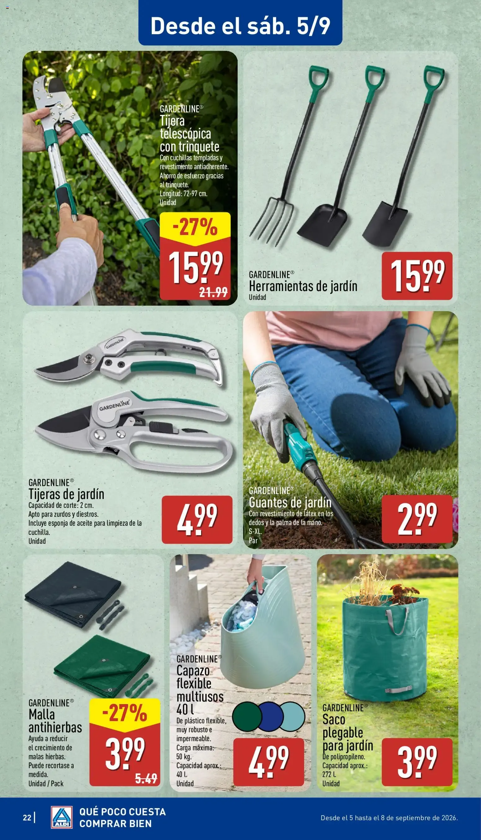 Catálogo de Aldi folleto Baleares del 31/08/2026 | Catálogo 31 de agosto al 6 de septiembre 2026 - Página 22