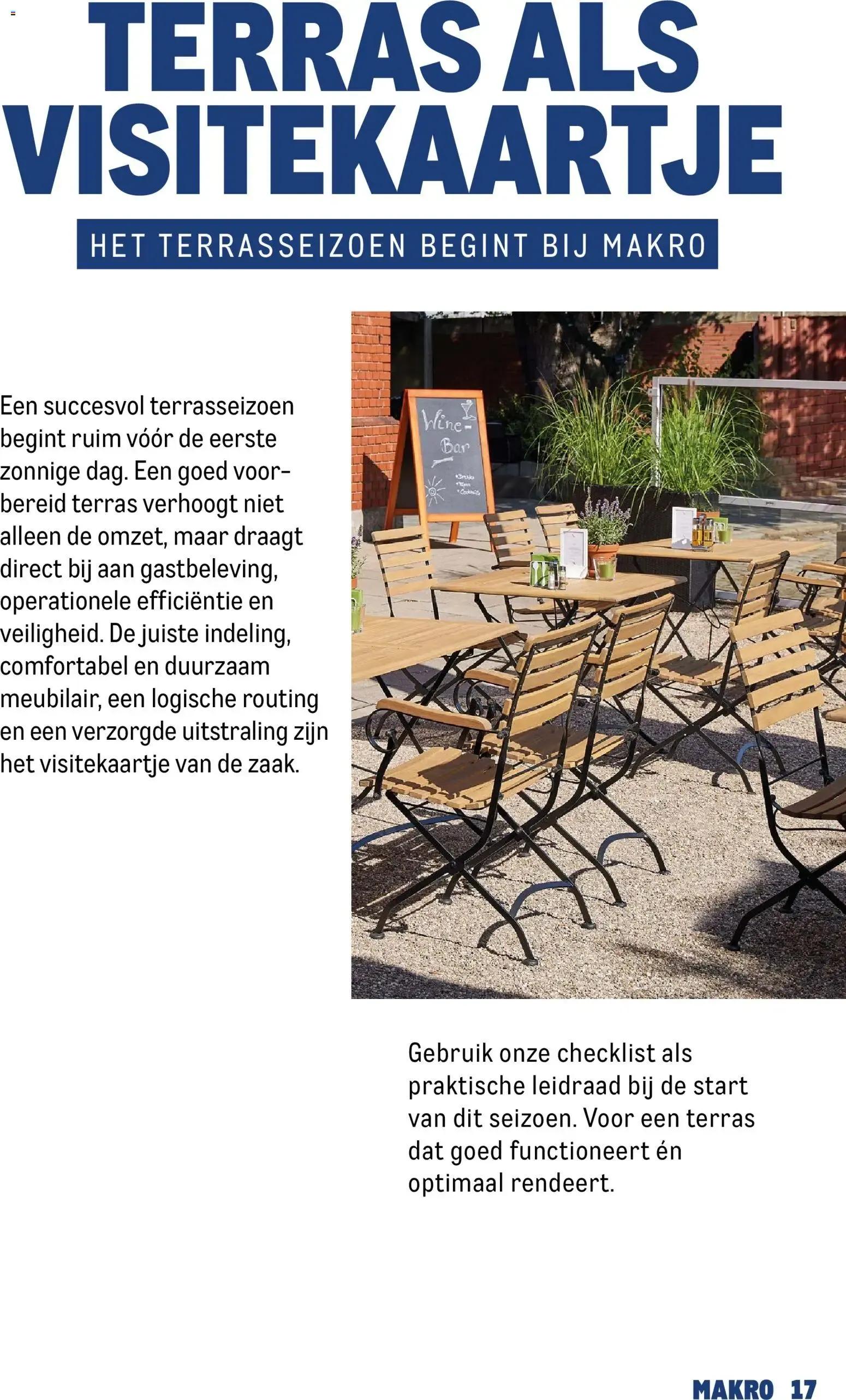 MAKRO HORECA MAGAZINE: LENTE OP DE KAART van 20 april tot 31 december 2026 - Folder pagina 17