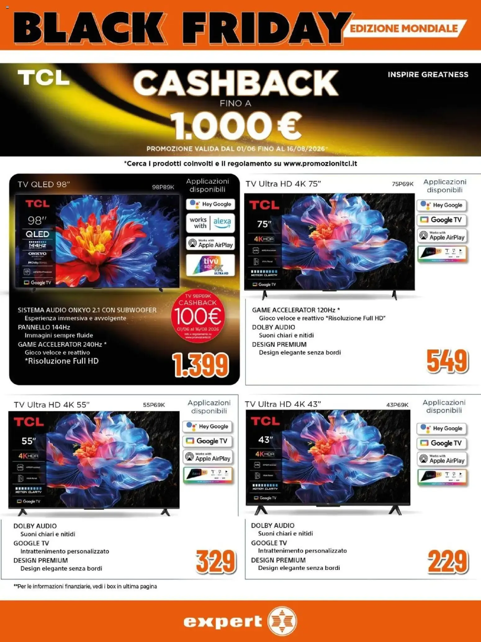 Expert Estate Esagerata Black Friday Edizione Mondiale da 18 giugno a 1 luglio di 2026 - Pagina del volantino 19