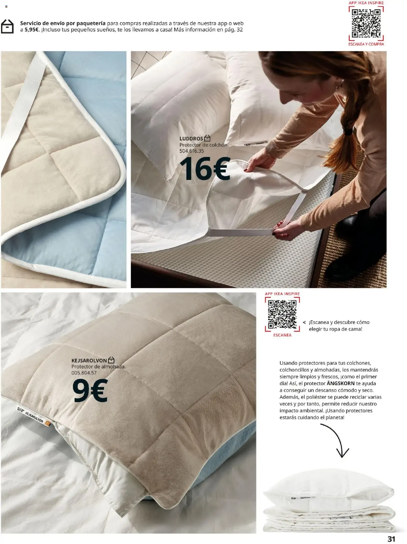 Catálogo de IKEA - Guía de Compra Ropa de cama 1 de septiembre al 31 de enero 2027 - Página 31