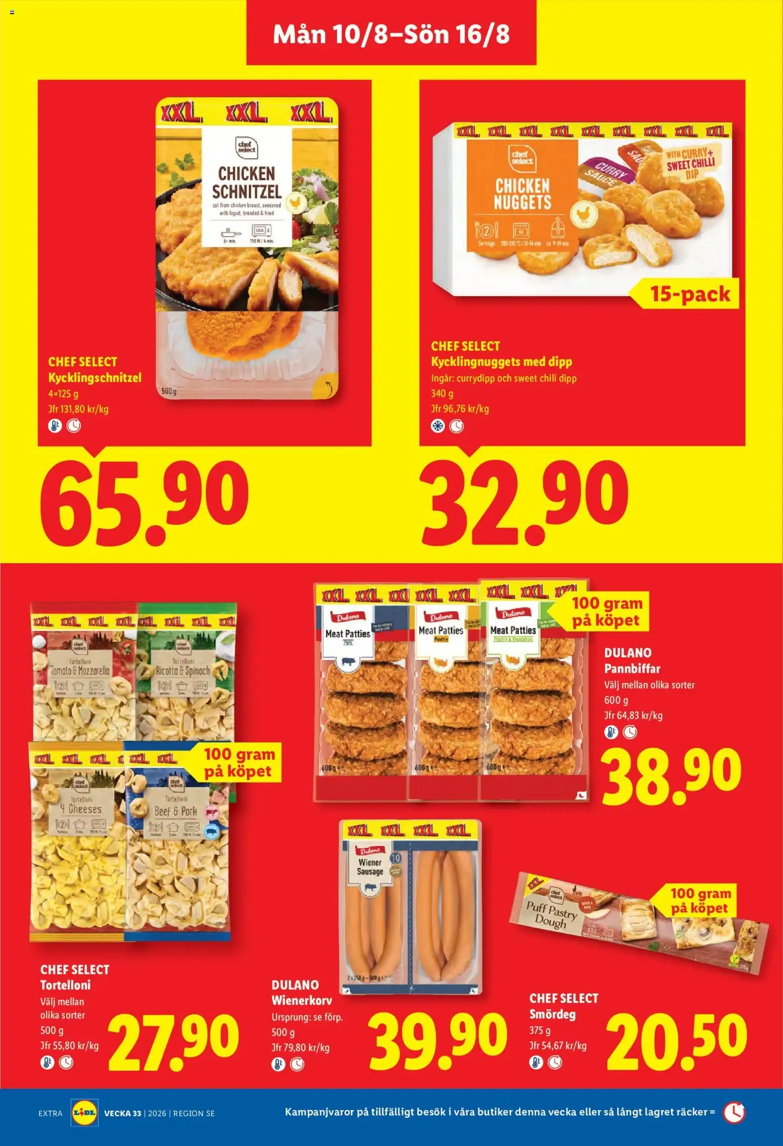 Lidl erbjudanden från 10/08/2026 - 16/08/2026 > Reklamblad nuvarande rabatter från 10 augusti till 16 augusti 2026 - Reklamblad sidor 12