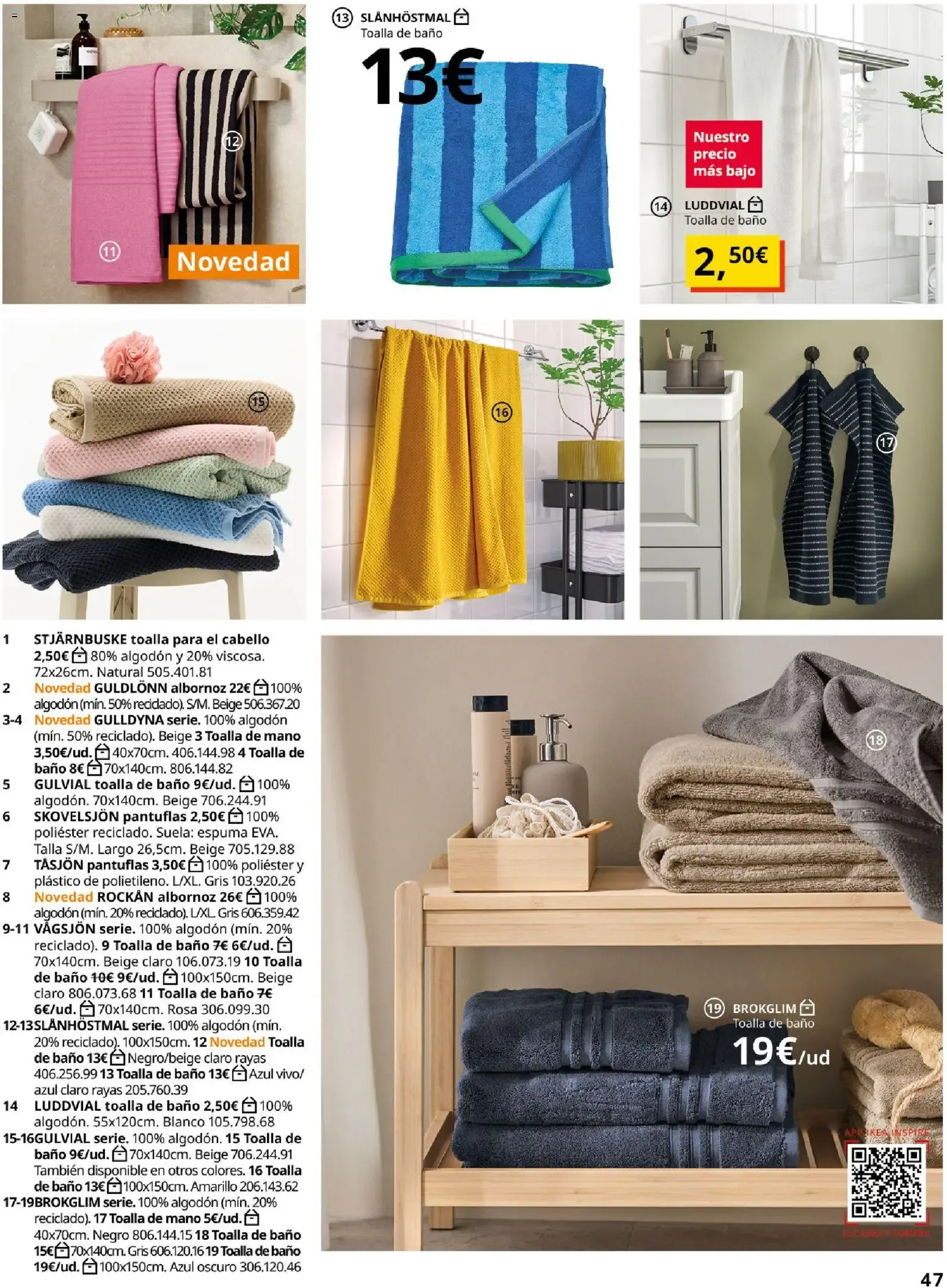 Catálogo de IKEA - Accesorios y decoración del 01/09/2026 1 de septiembre al 31 de enero 2027 - Página 47
