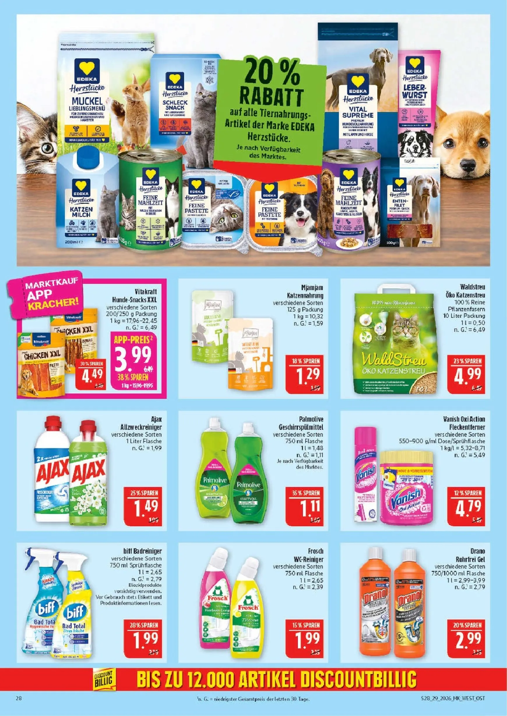 Marktkauf Prospekt – von Montag 13.07.2026 bis Samstag 18.07.2026 von 13. Juli bis 18. Juli 2026 - Prospekt seite 28