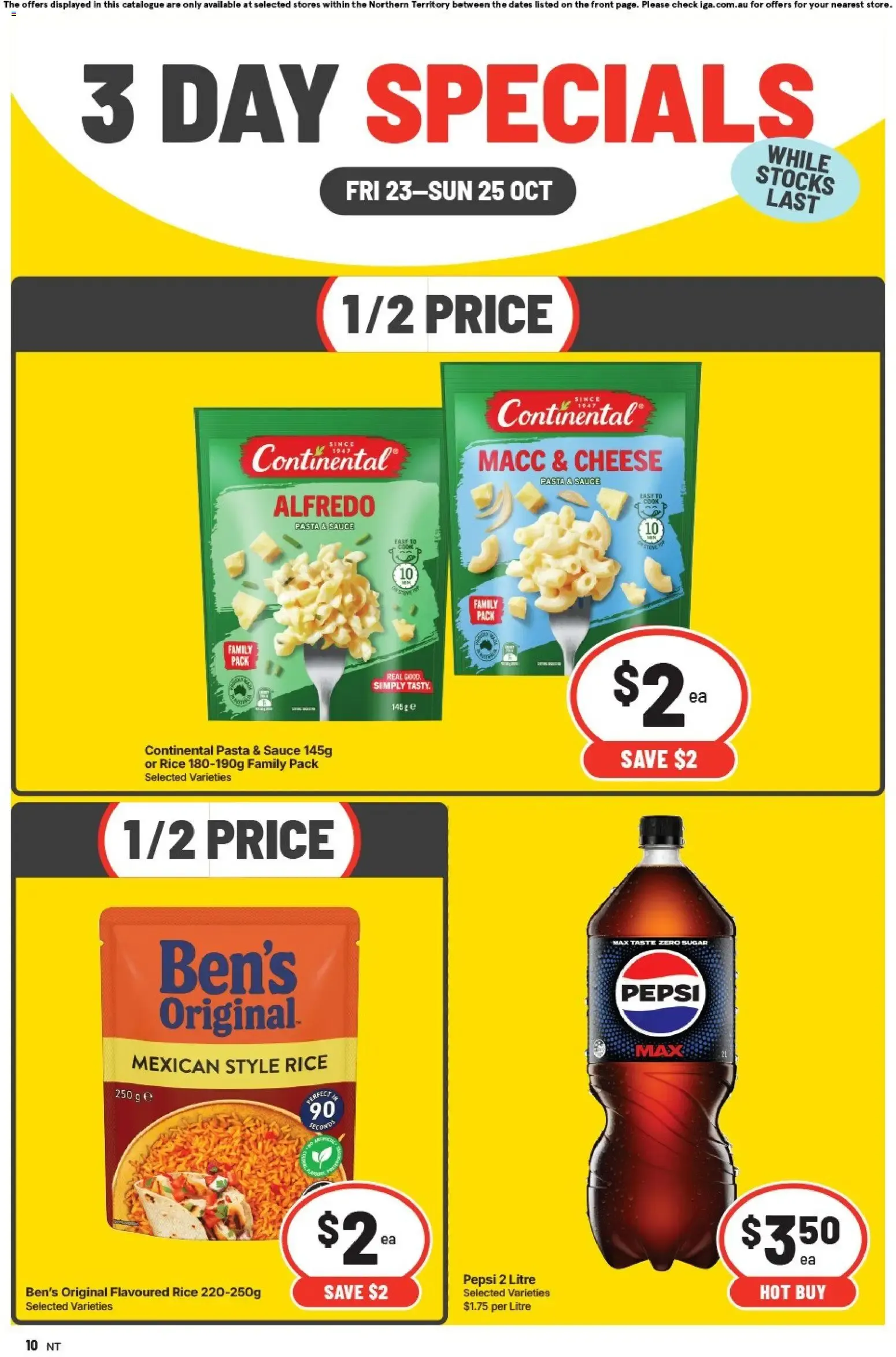 3 DAY SPECIALS - Catalogue valid from 23 October to 25 October 2026 - page 2