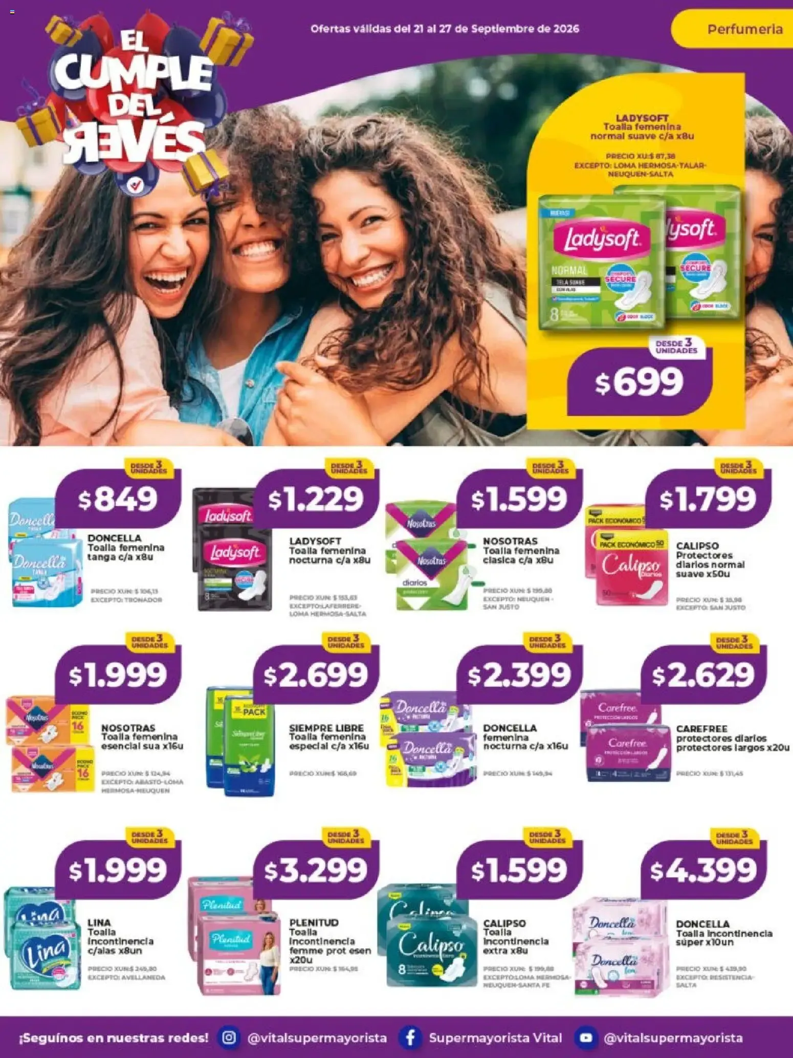 Ofertas de Vital Supermayorista - El Cumple del Jueves 21 de septiembre al 27 de septiembre 2026 - Página 6 del catálogo