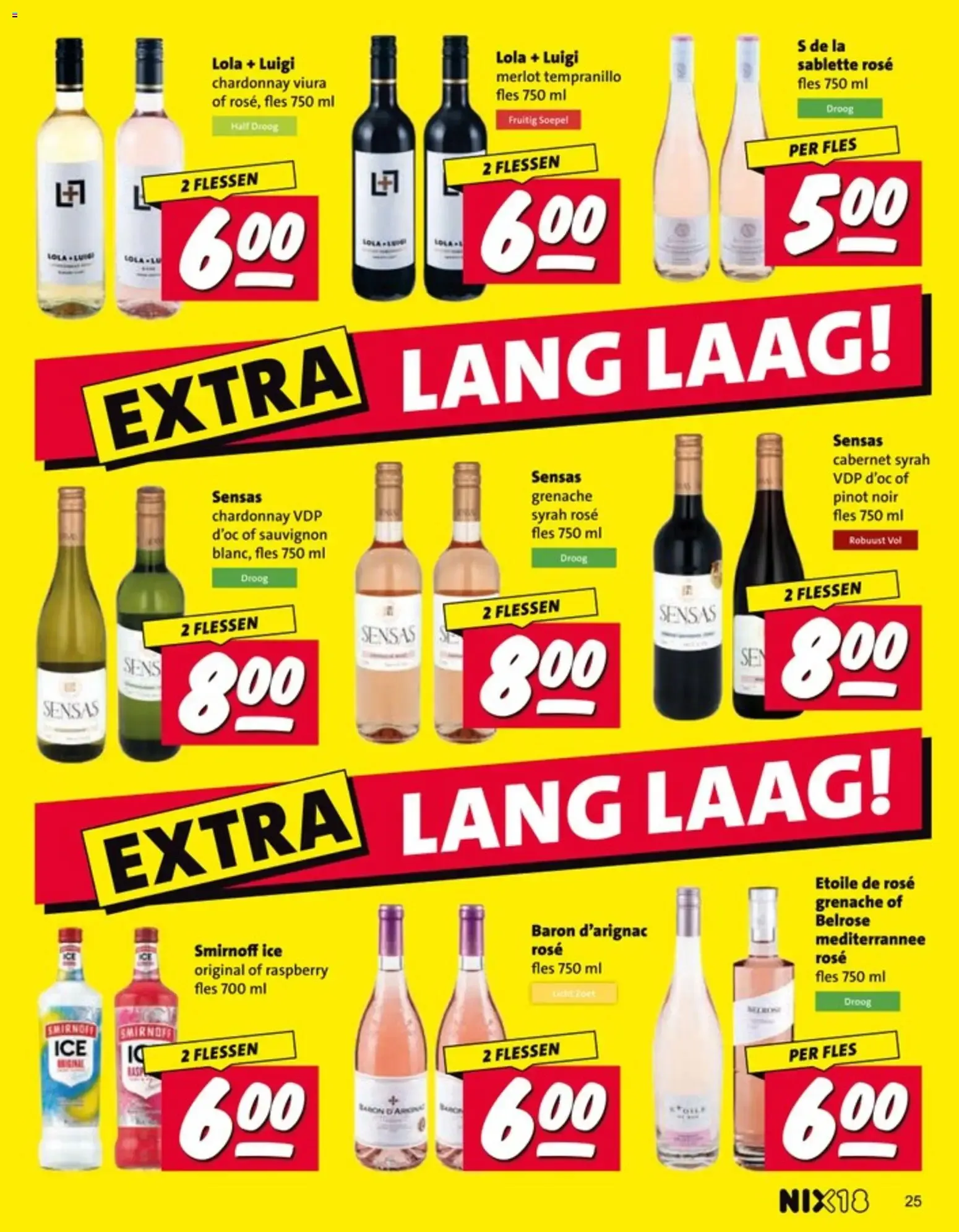 Nettorama Merkendiscount - Discount Prijs! Extra Lang Laag! van 17 augustus tot 23 augustus 2026 - Folder pagina 25