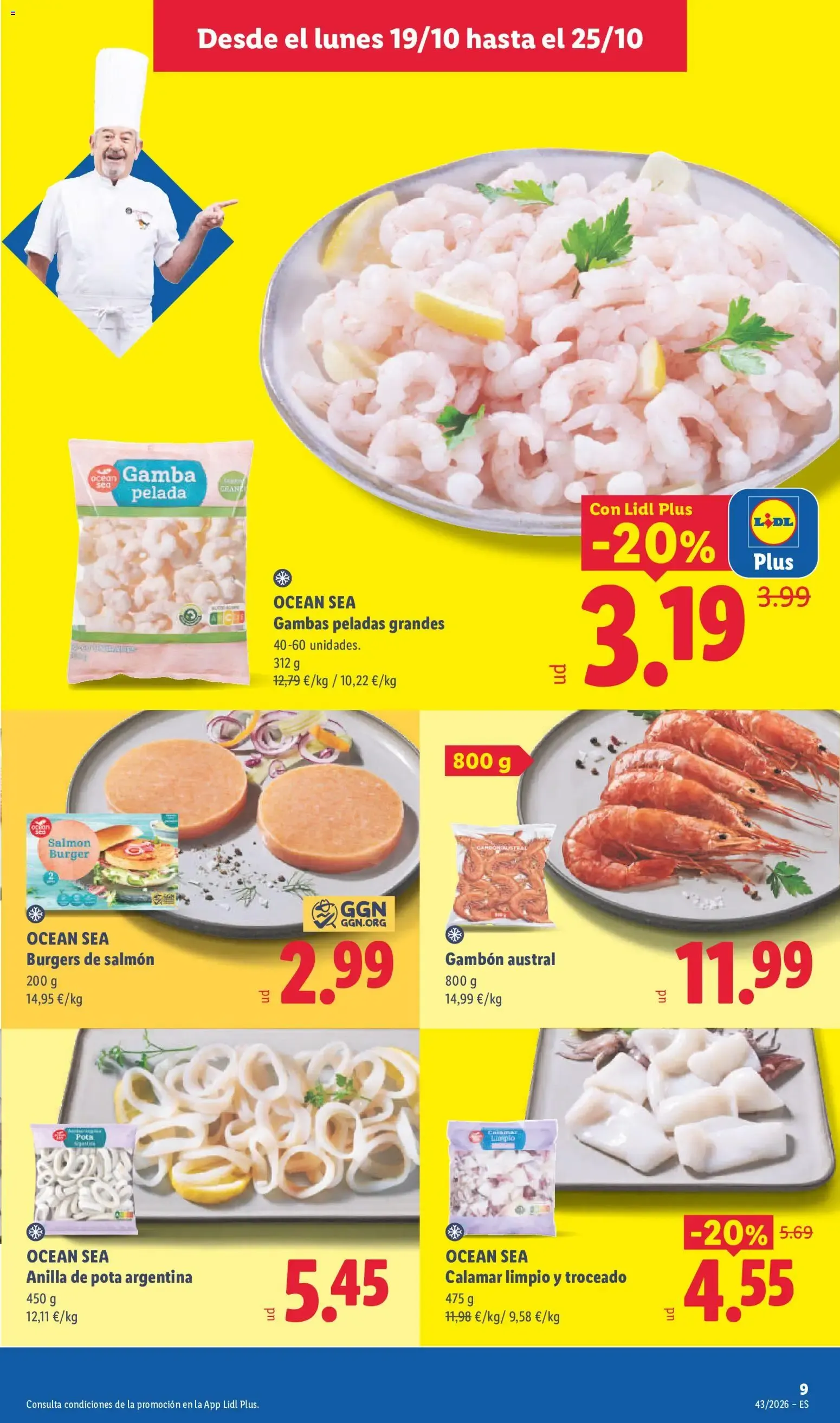 Catálogo de Lidl: Ofertas de carne y otros productos 19 de octubre al 25 de octubre 2026 - Página 13