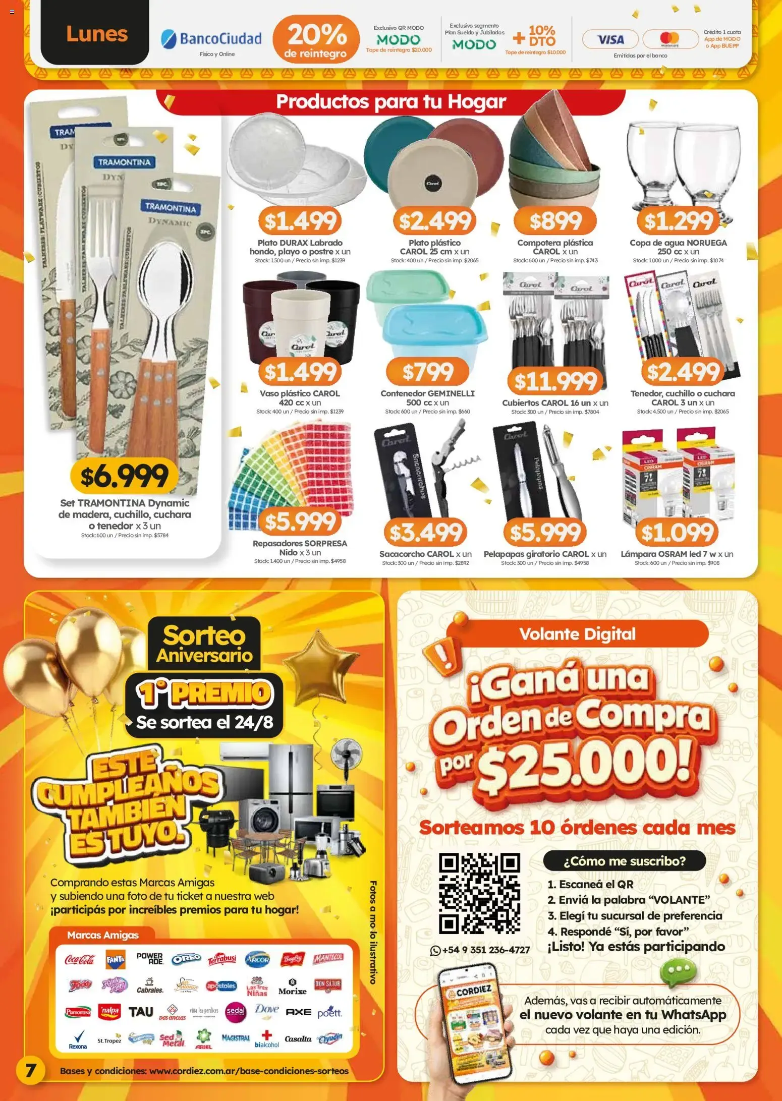 Ofertas de Cordiez ofertas || del 20/08/2026 - 02/09/2026 || Catálogo 20 de agosto al 2 de septiembre 2026 - Página 7 del catálogo