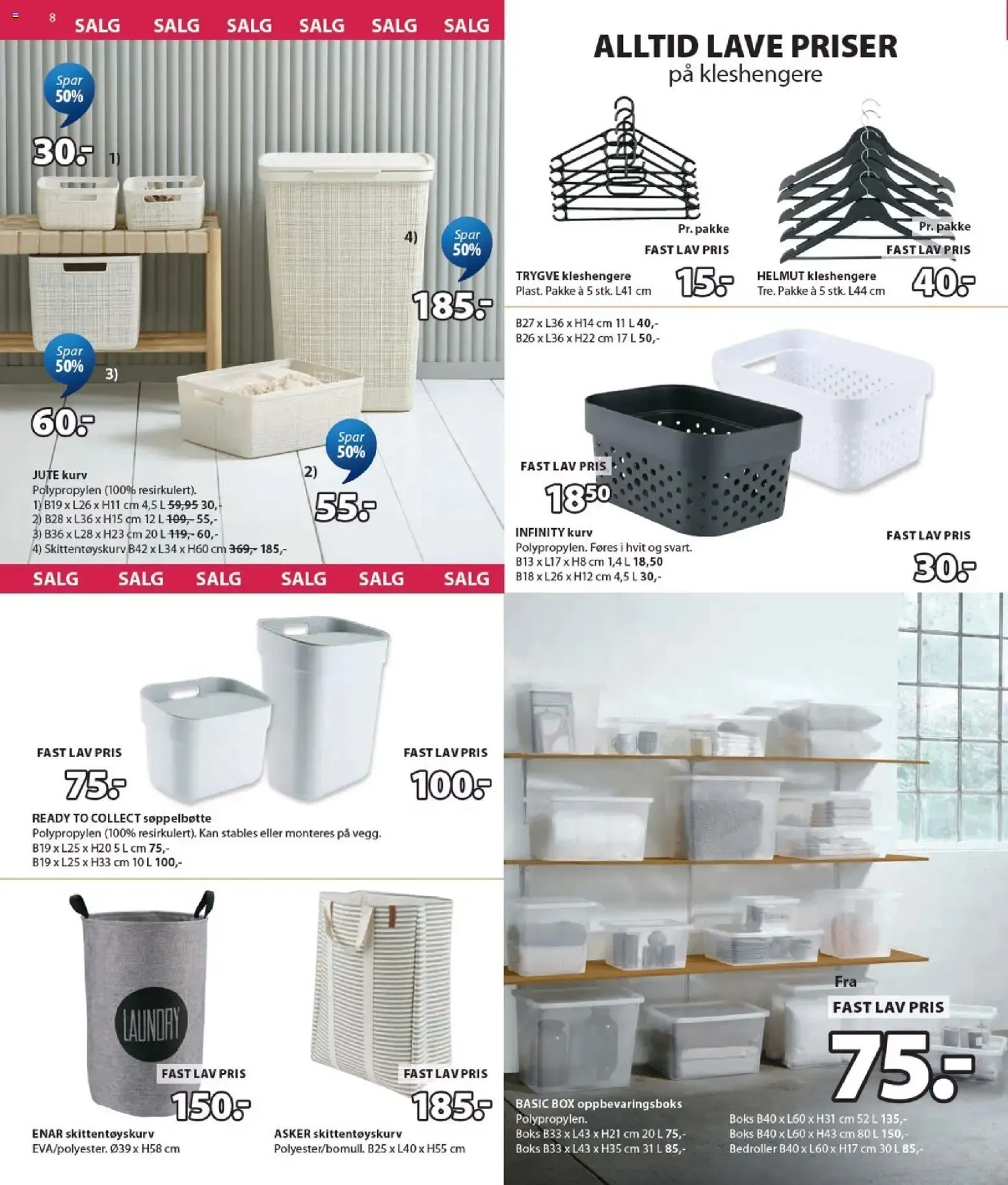 JYSK Scandinavian Sleeping & Living - Møbeldager fra 13. juli til 25. juli 2026 - kundeavisside 8