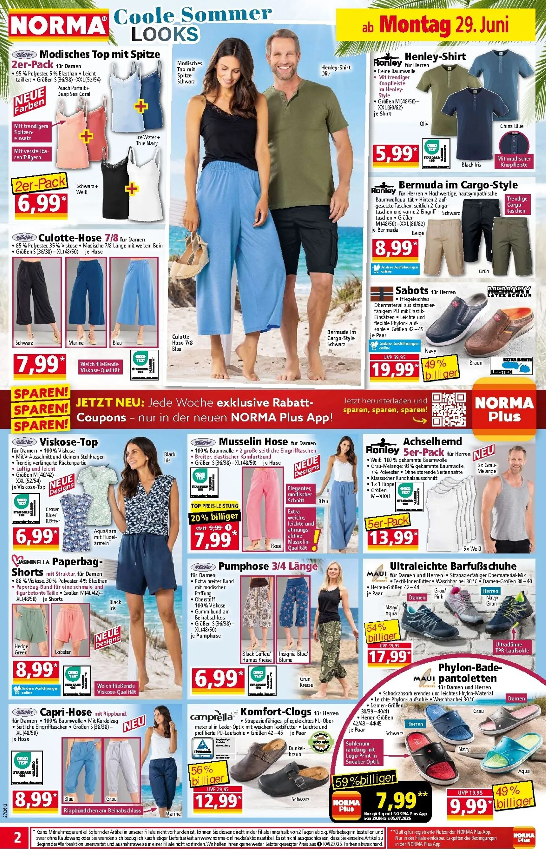 Norma Prospekt – von Montag 29.06.2026 bis Sonntag 05.07.2026 von 29. Juni bis 5. Juli 2026 - Prospekt seite 2